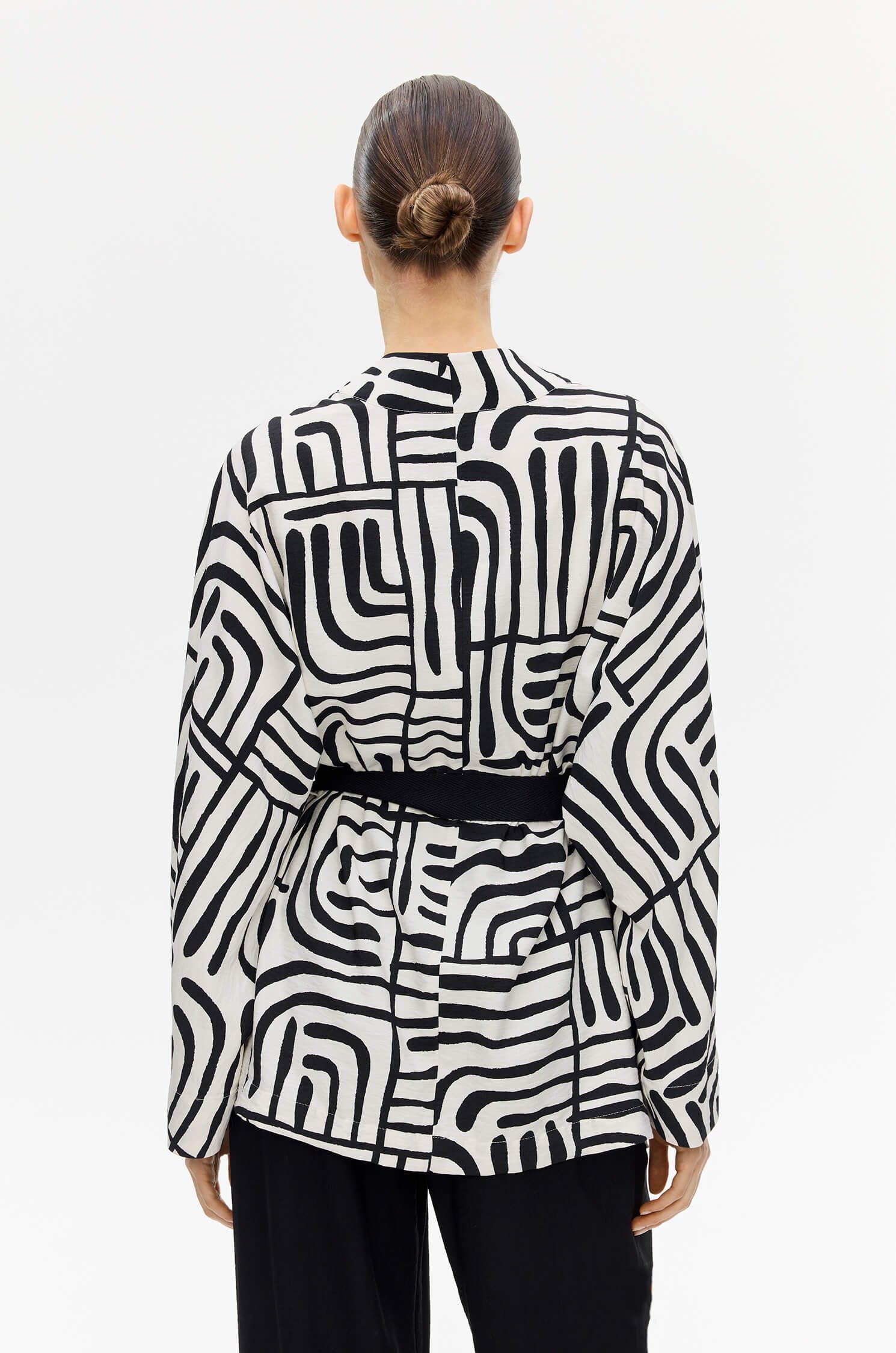 Wiskozowe kimono Solar Obraz 3