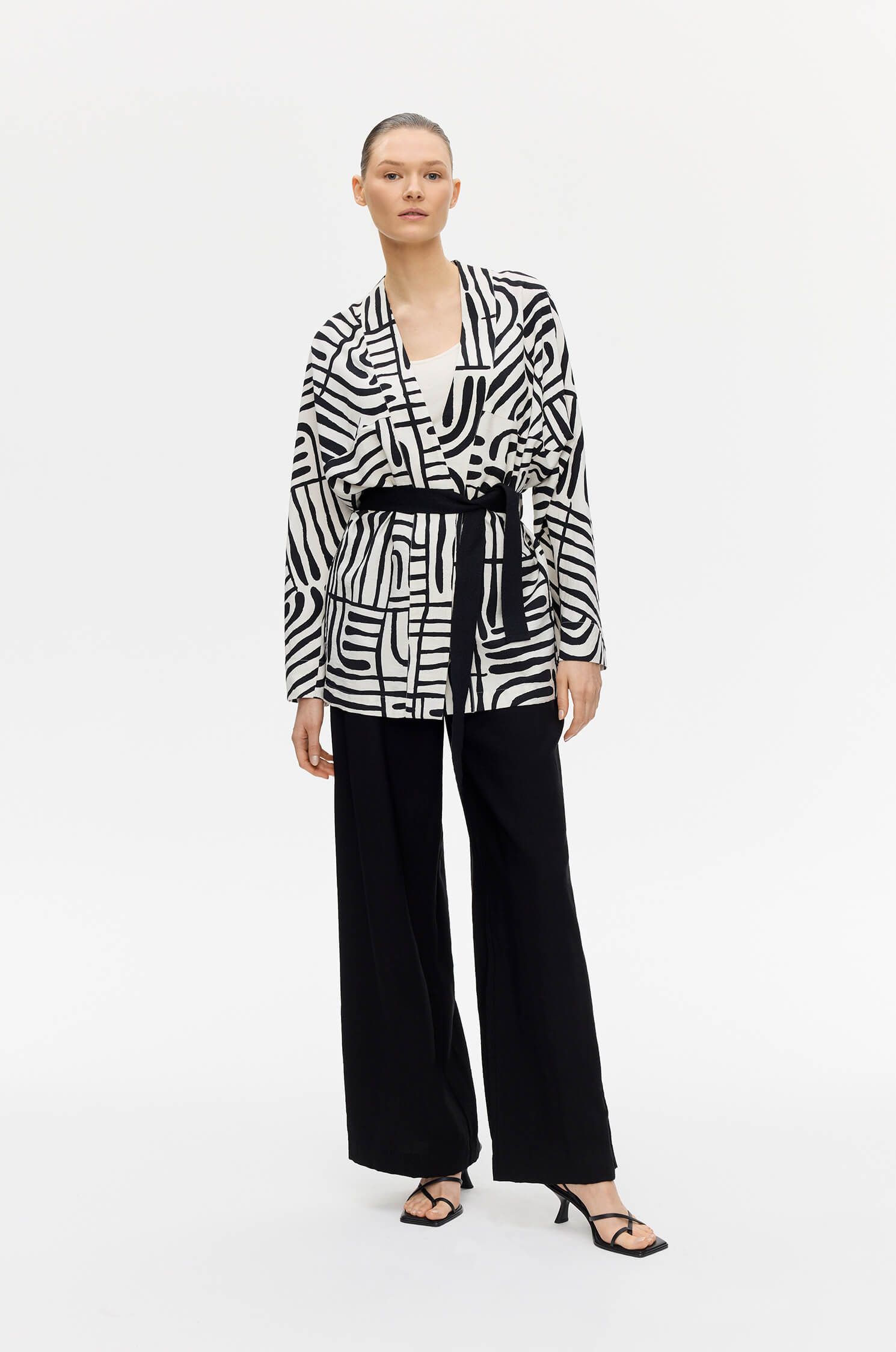 Wiskozowe kimono Solar Obraz 1