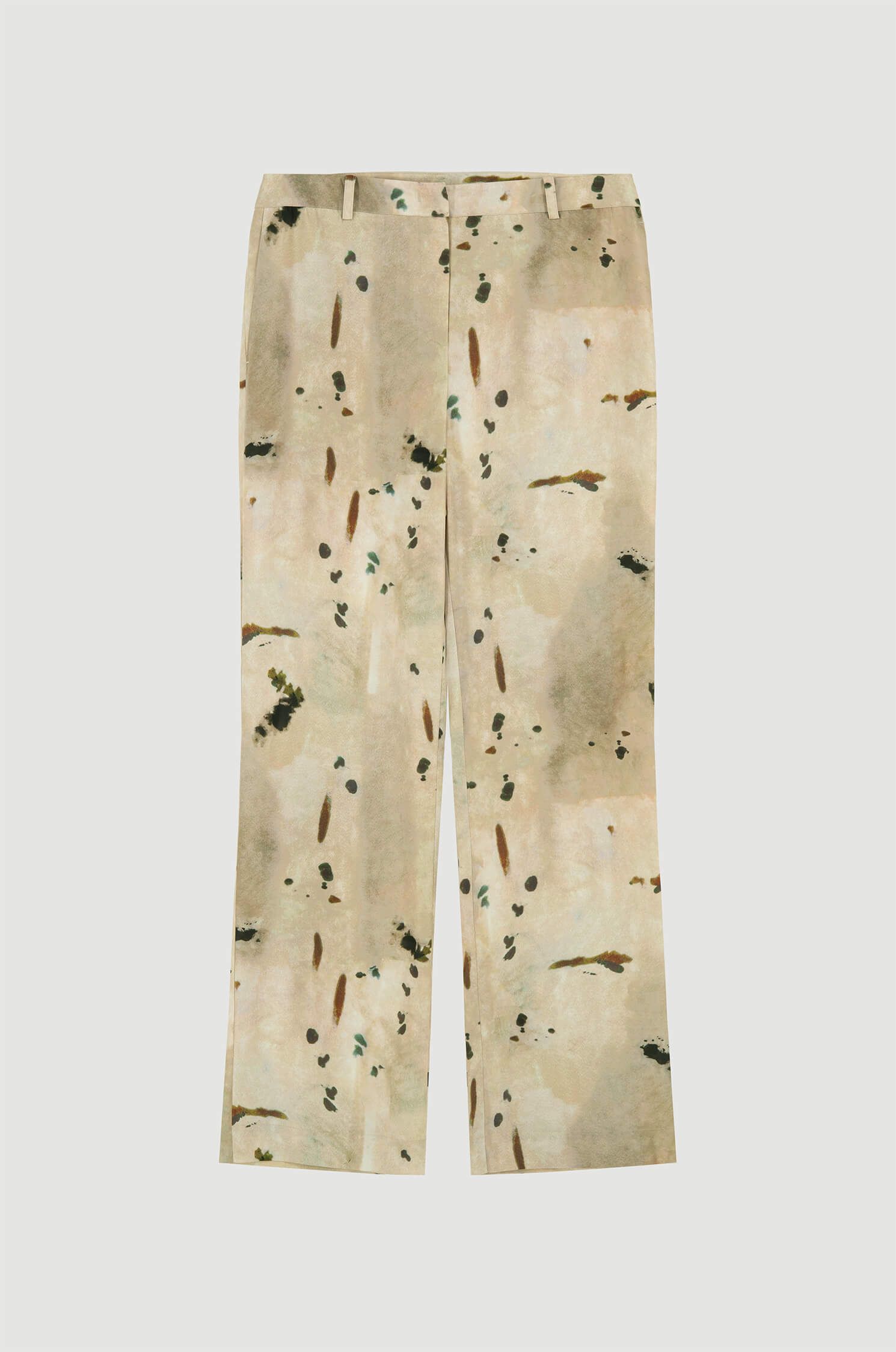 Spodnie z nieregularnym printem Solar Obraz 2