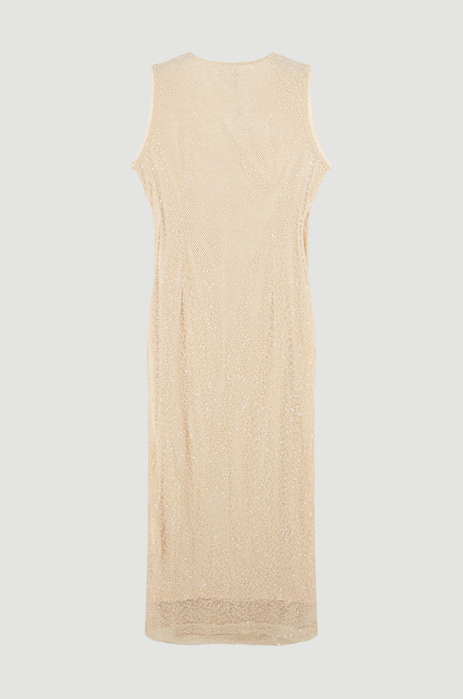 Połyskująca sukienka midi z kopertowym dekoltem Solar Obraz 6