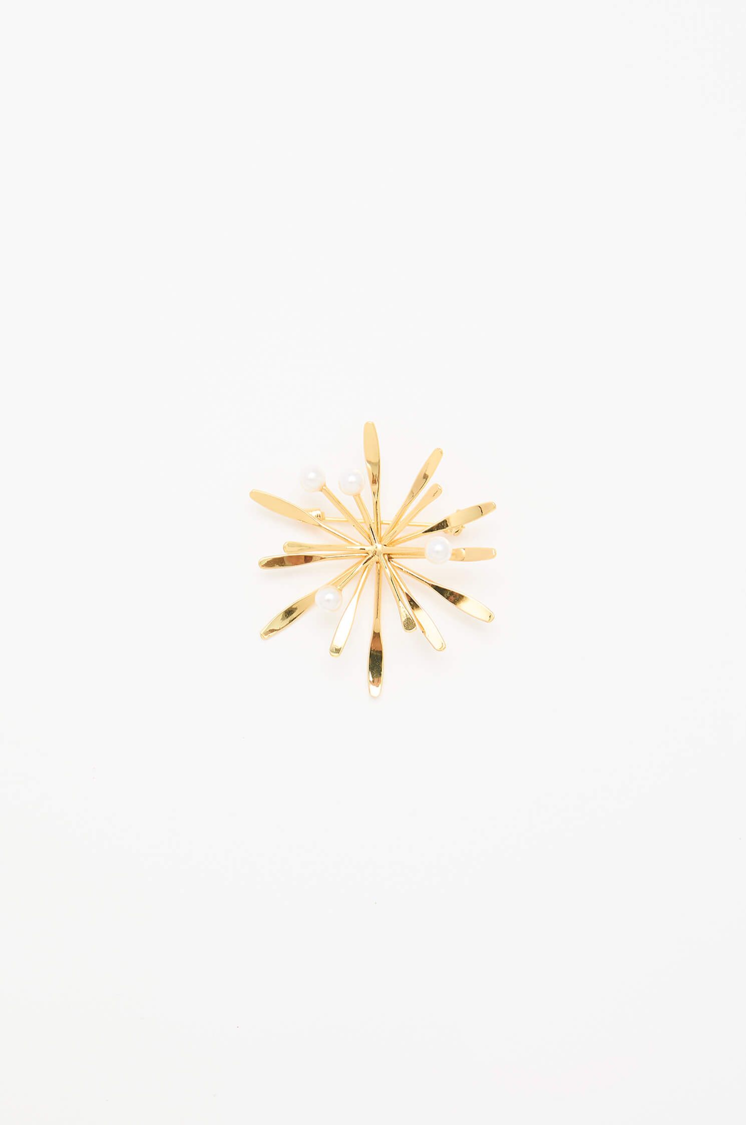 Broszka z motywem promieni Solar Obraz 1