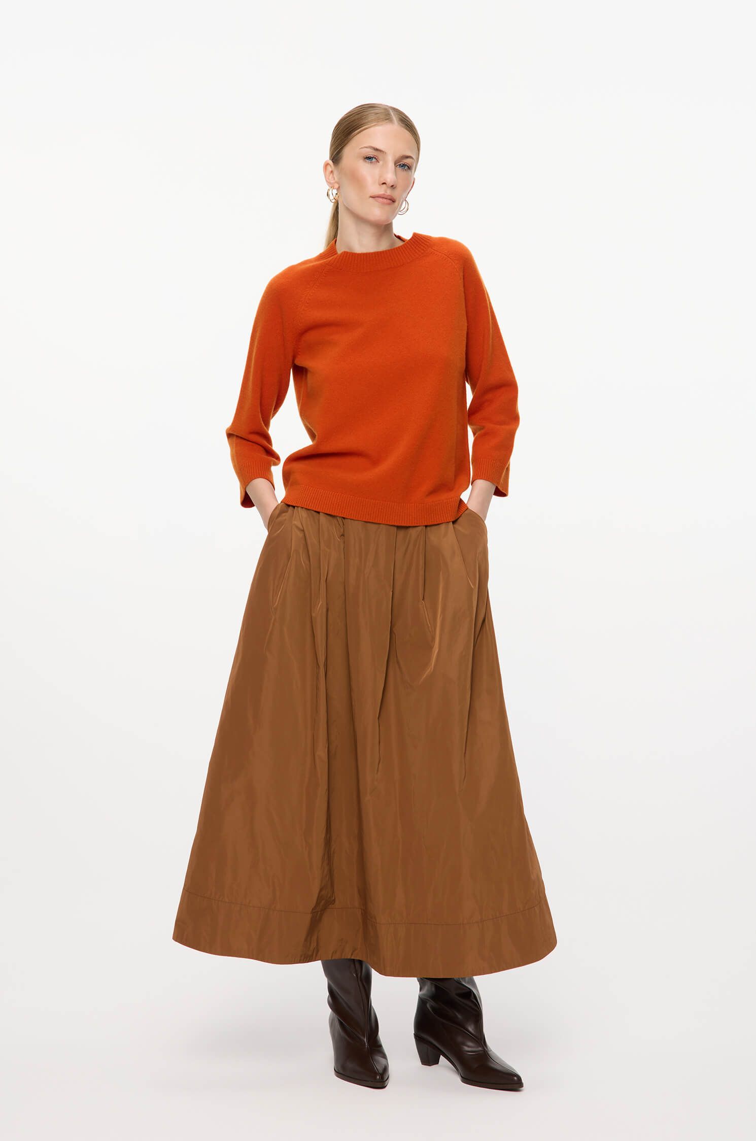 Sweter z wełny merino Solar Obraz 1
