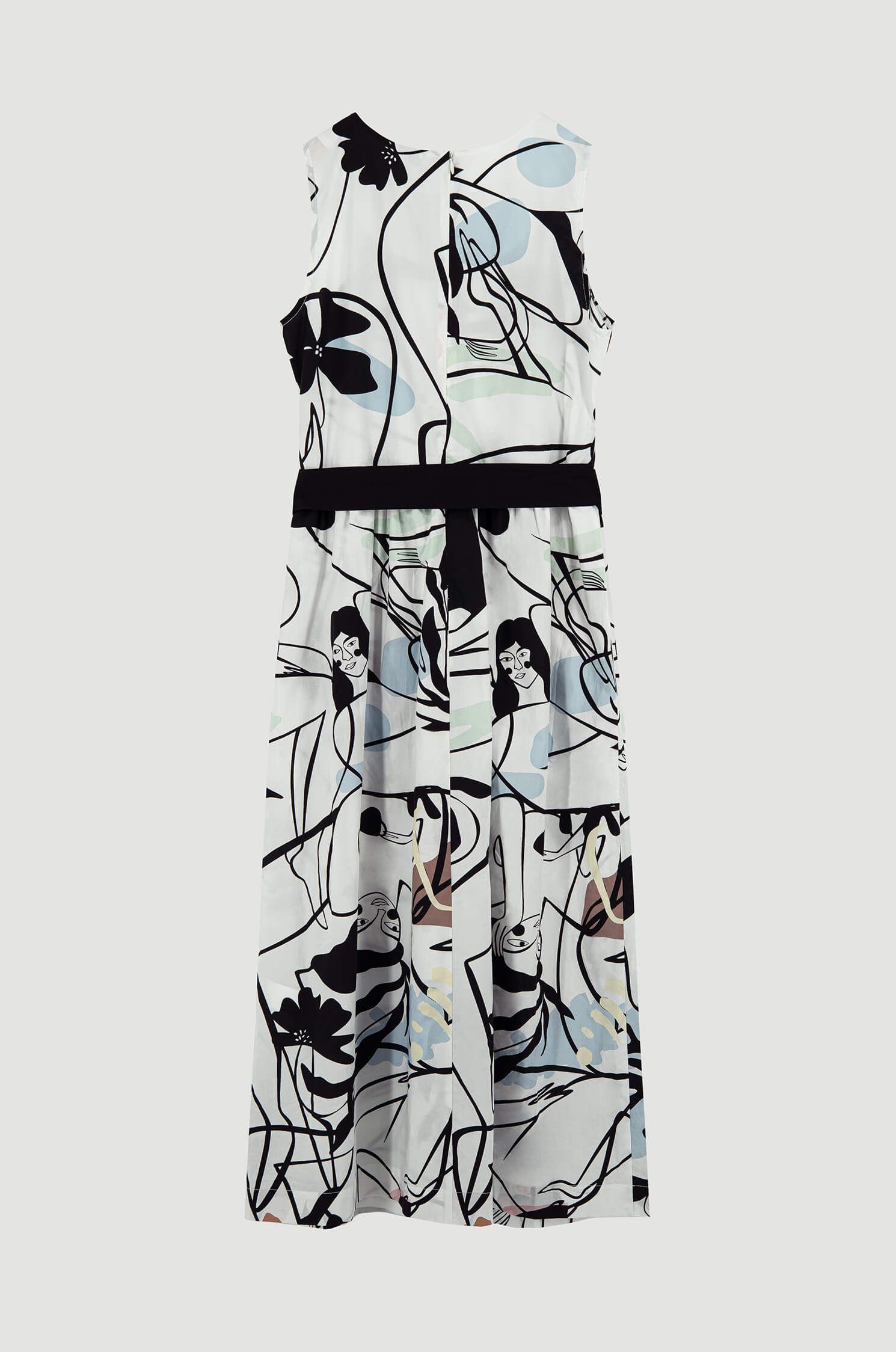 Bawełniana sukienka z printem wenus Solar Obraz 4