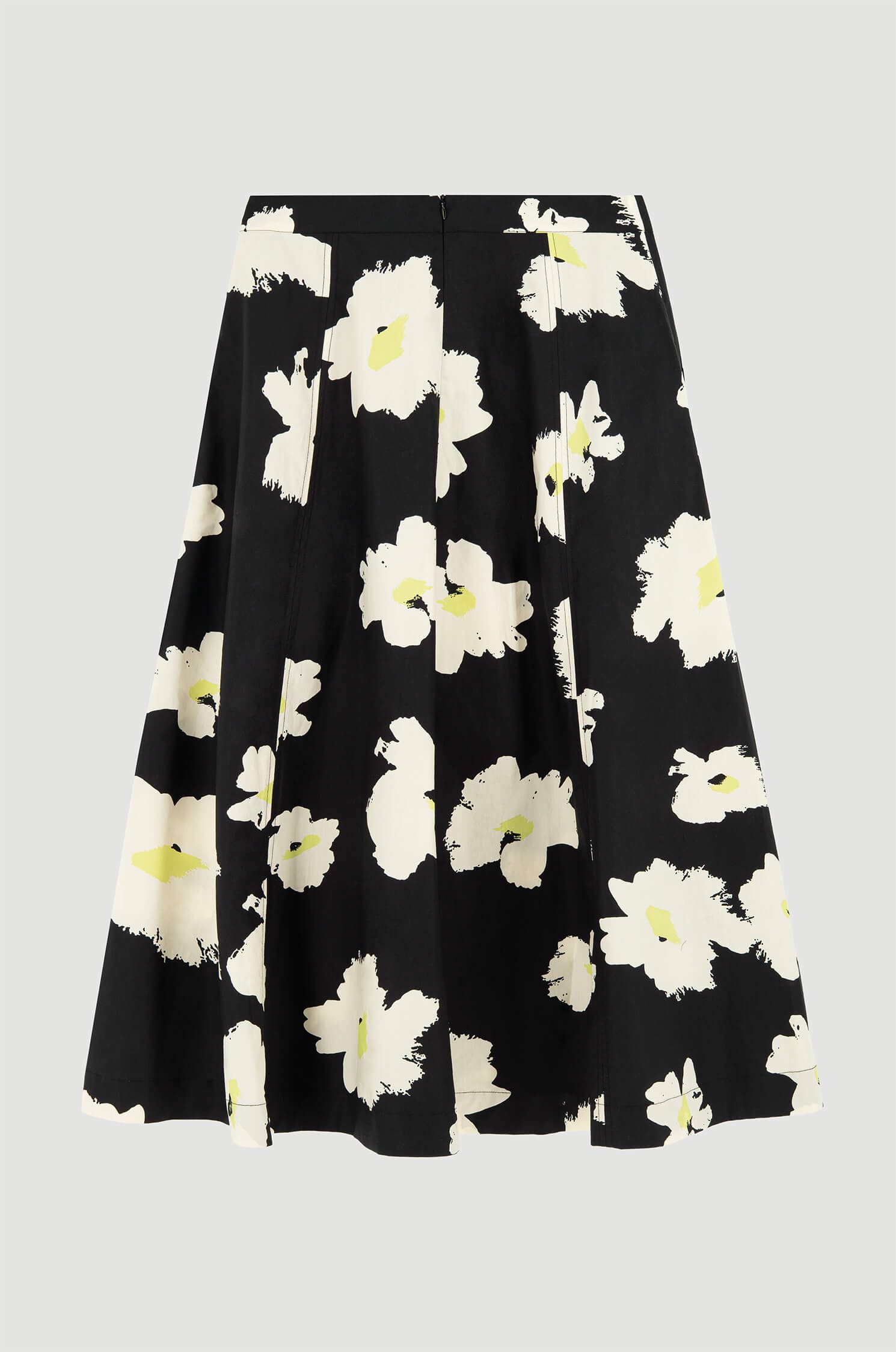 Bawełniana spódnica w kwiaty Solar Obraz 3