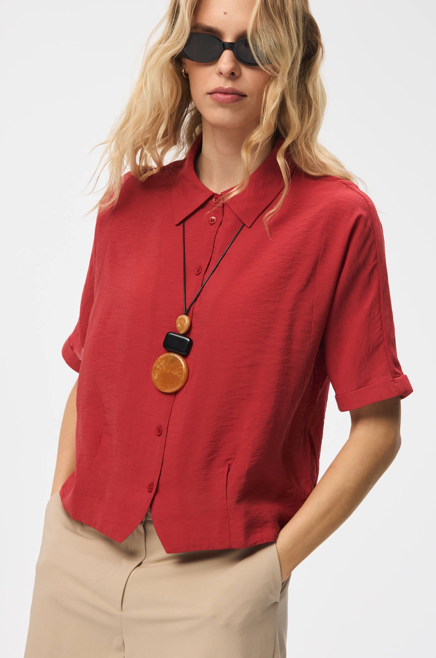 Koszula z krótkim rękawem Solar Obraz 2