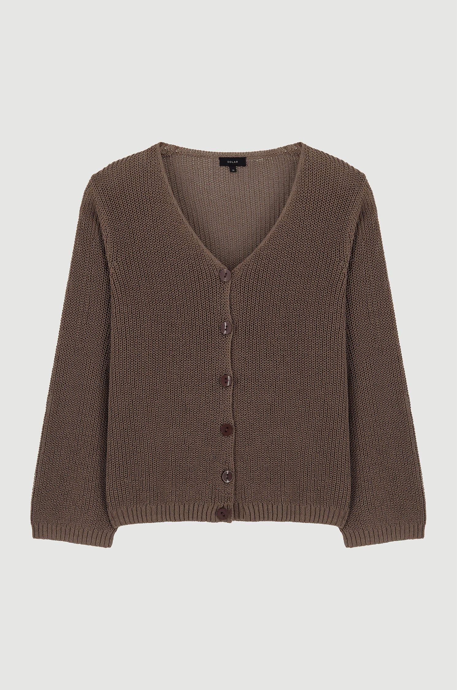 Kardigan z rękawem 3/4 Solar Obraz 4