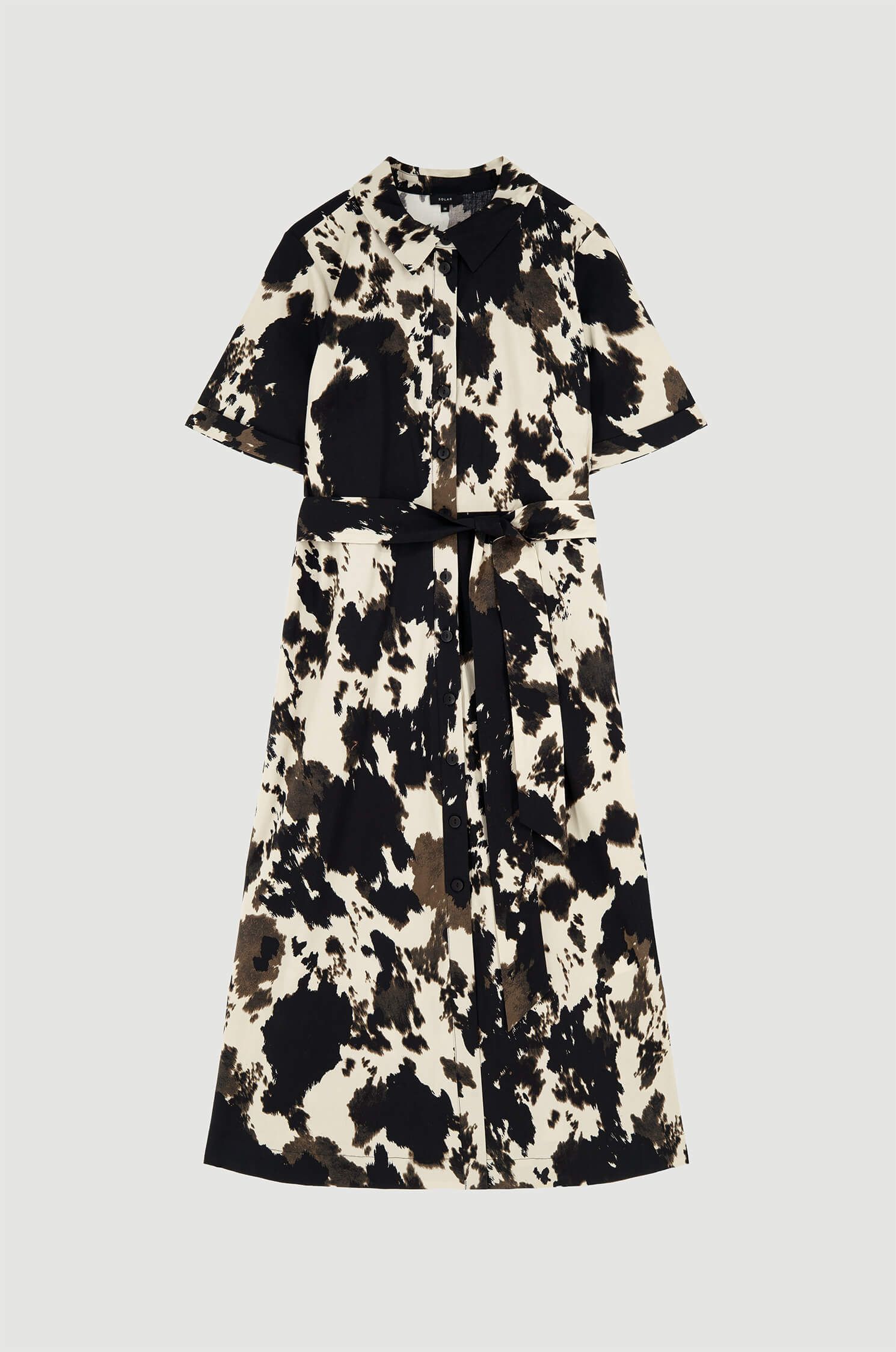 Sukienka midi ze zwierzęcym wzorem Solar Obraz 4