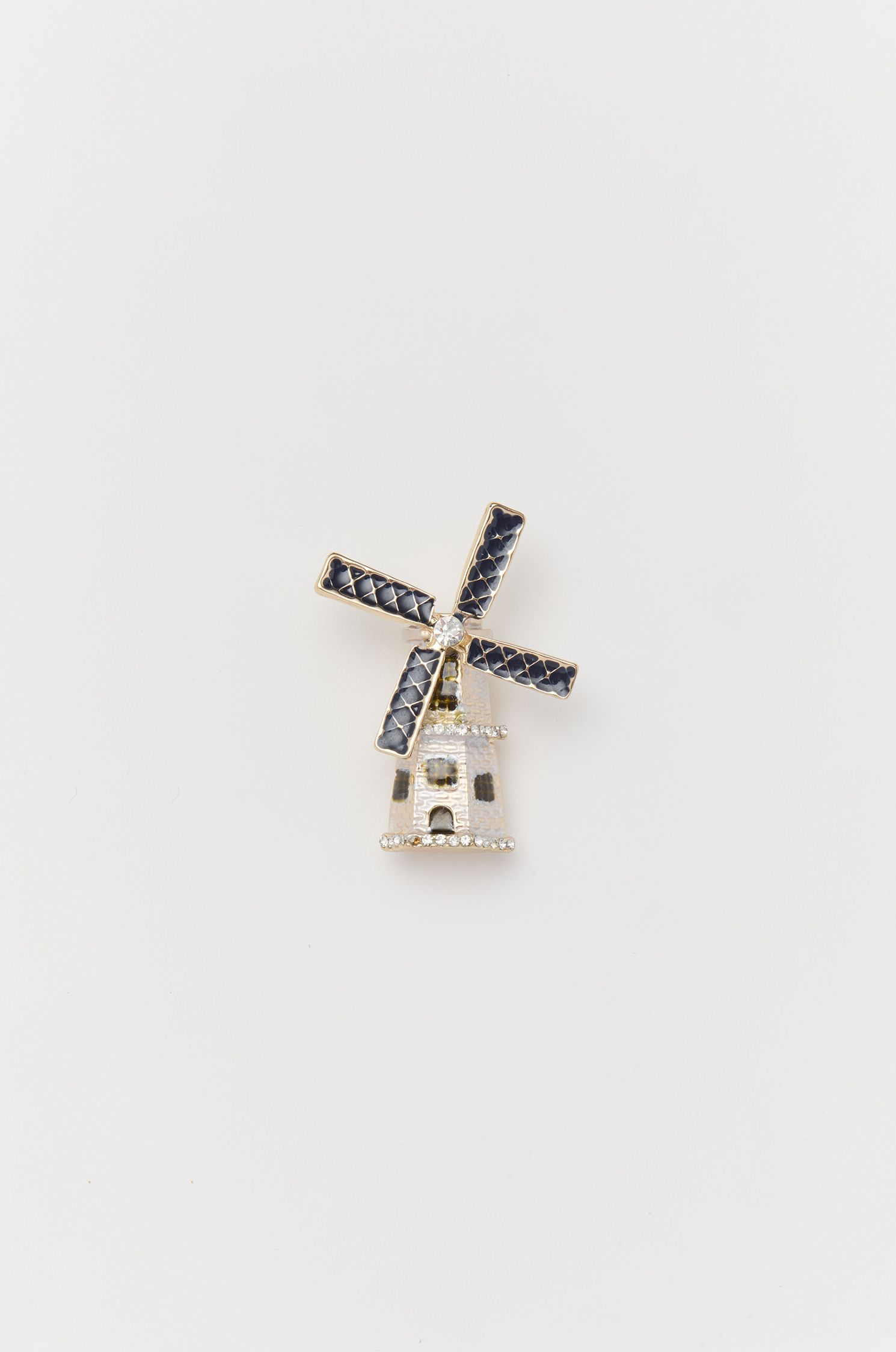 Broszka w kształcie wiatraka Solar Obraz 1