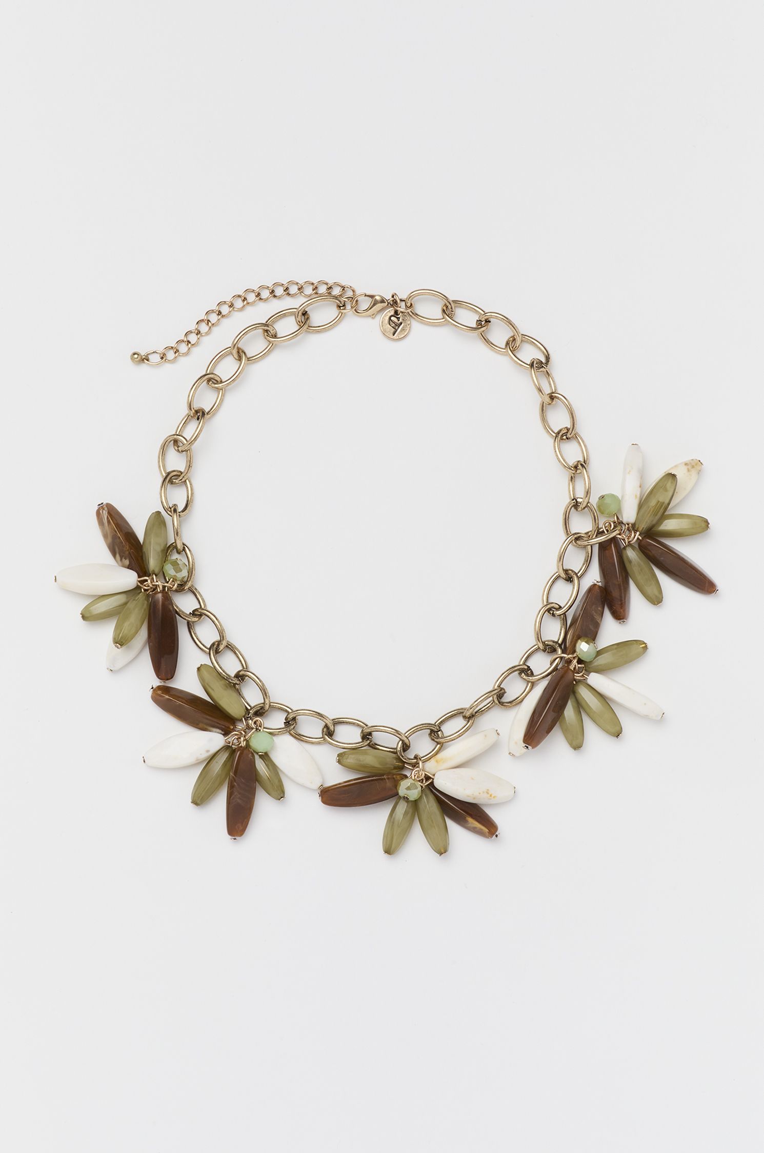 Złoty naszyjnik z zawieszkami Solar Obraz 2