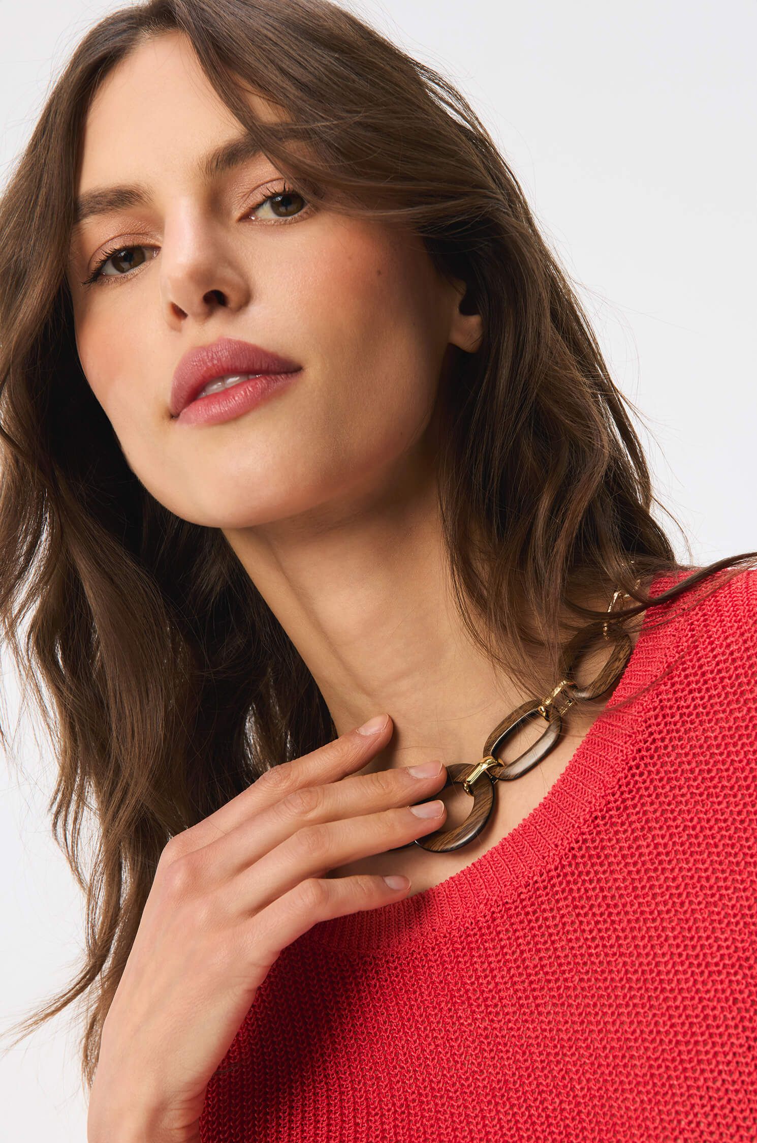 Naszyjnik z brązowymi ogniwami Solar Obraz 2