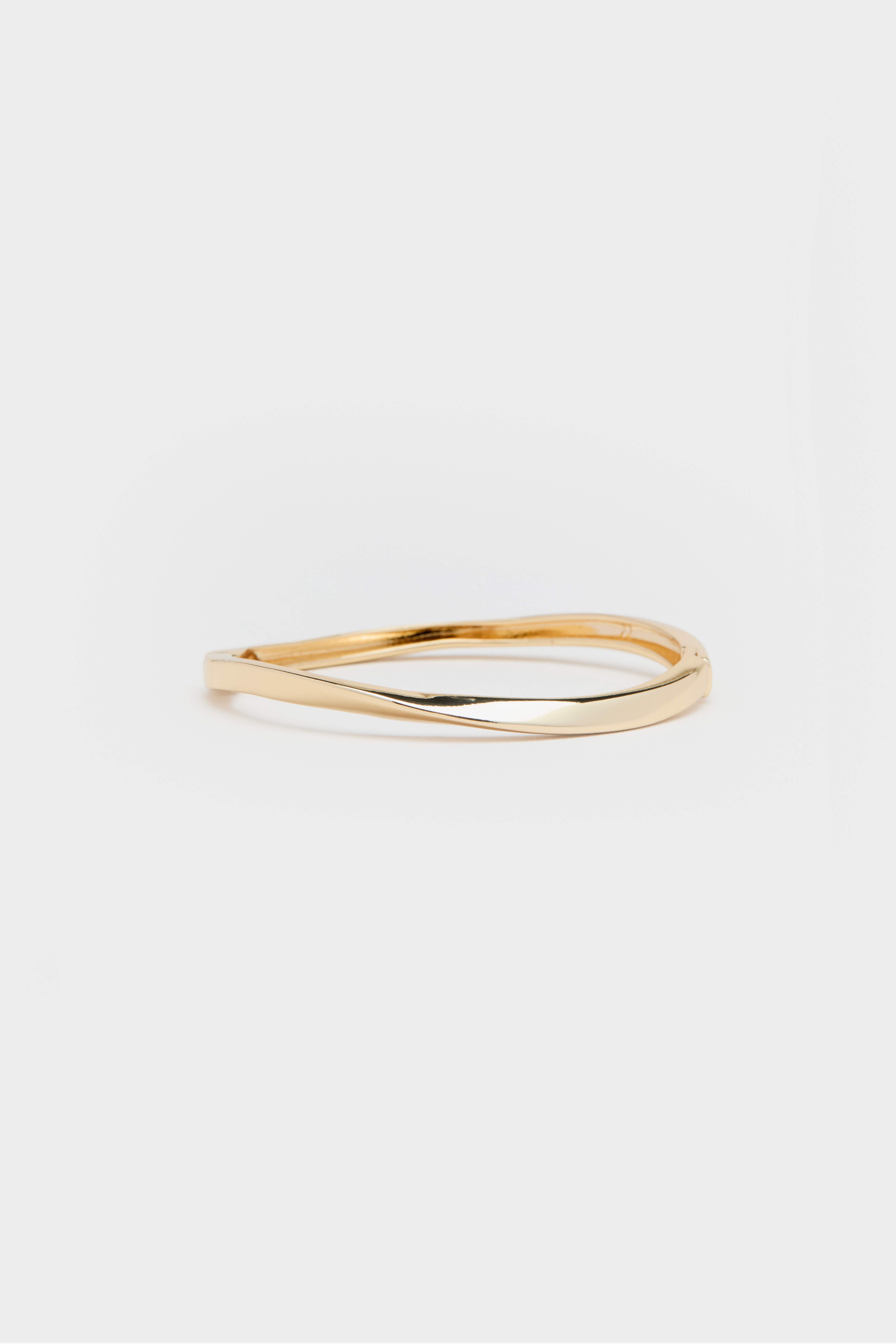 Asymetryczna bransoletka w złotym kolorze Solar Obraz 2