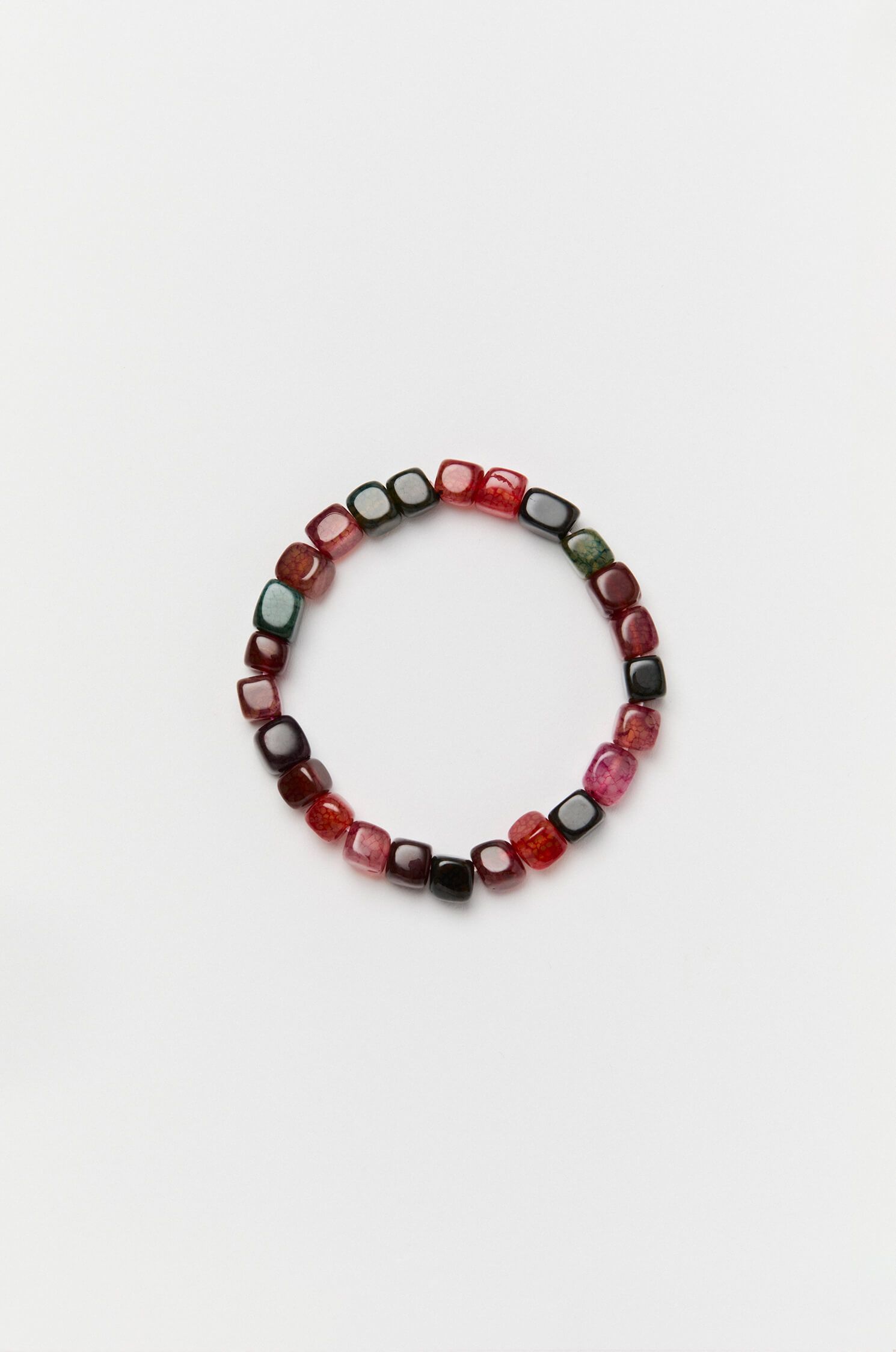 Bransoletka z koralikami w odcieniach brązu Solar Obraz 1