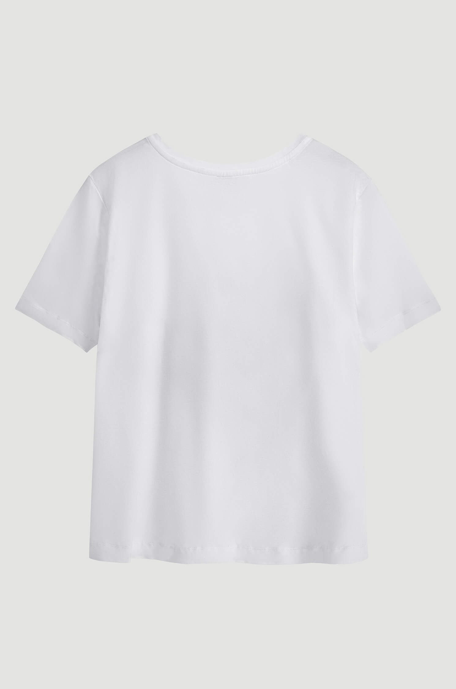 Bawełniany t-shirt z autorską aplikacją Solar Obraz 5