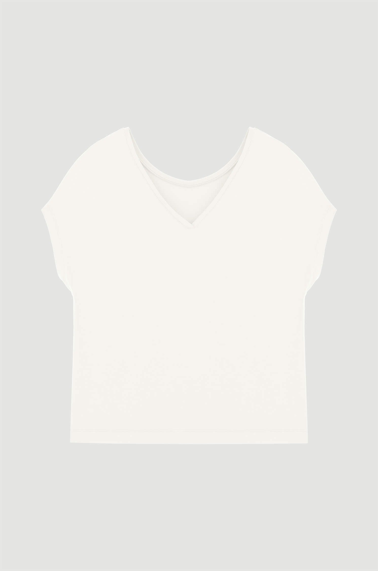 Dwustronna bluzka z wiskozą Solar Obraz 4