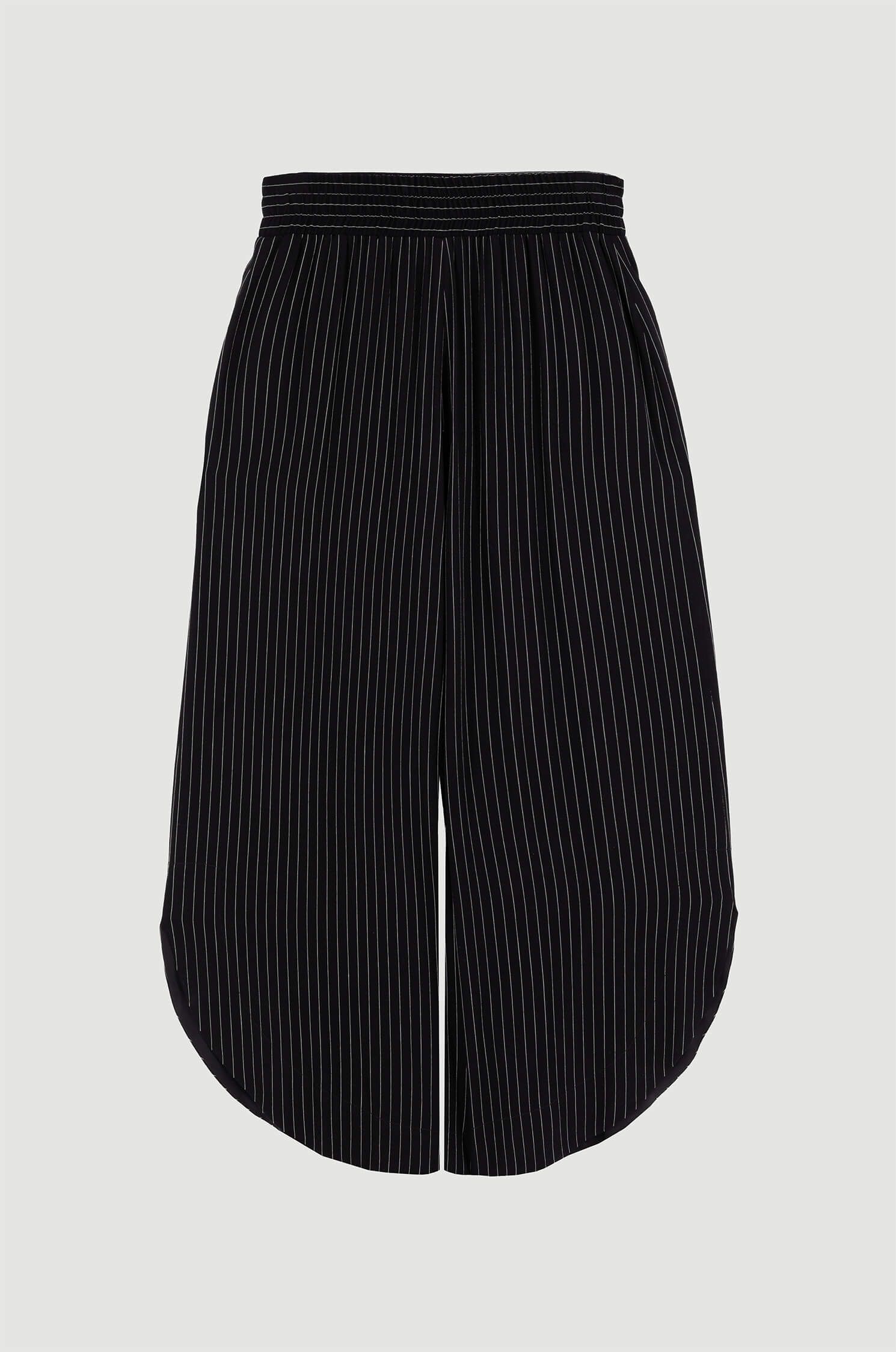 Wiskozowe kuloty w prążek Solar Obraz 6