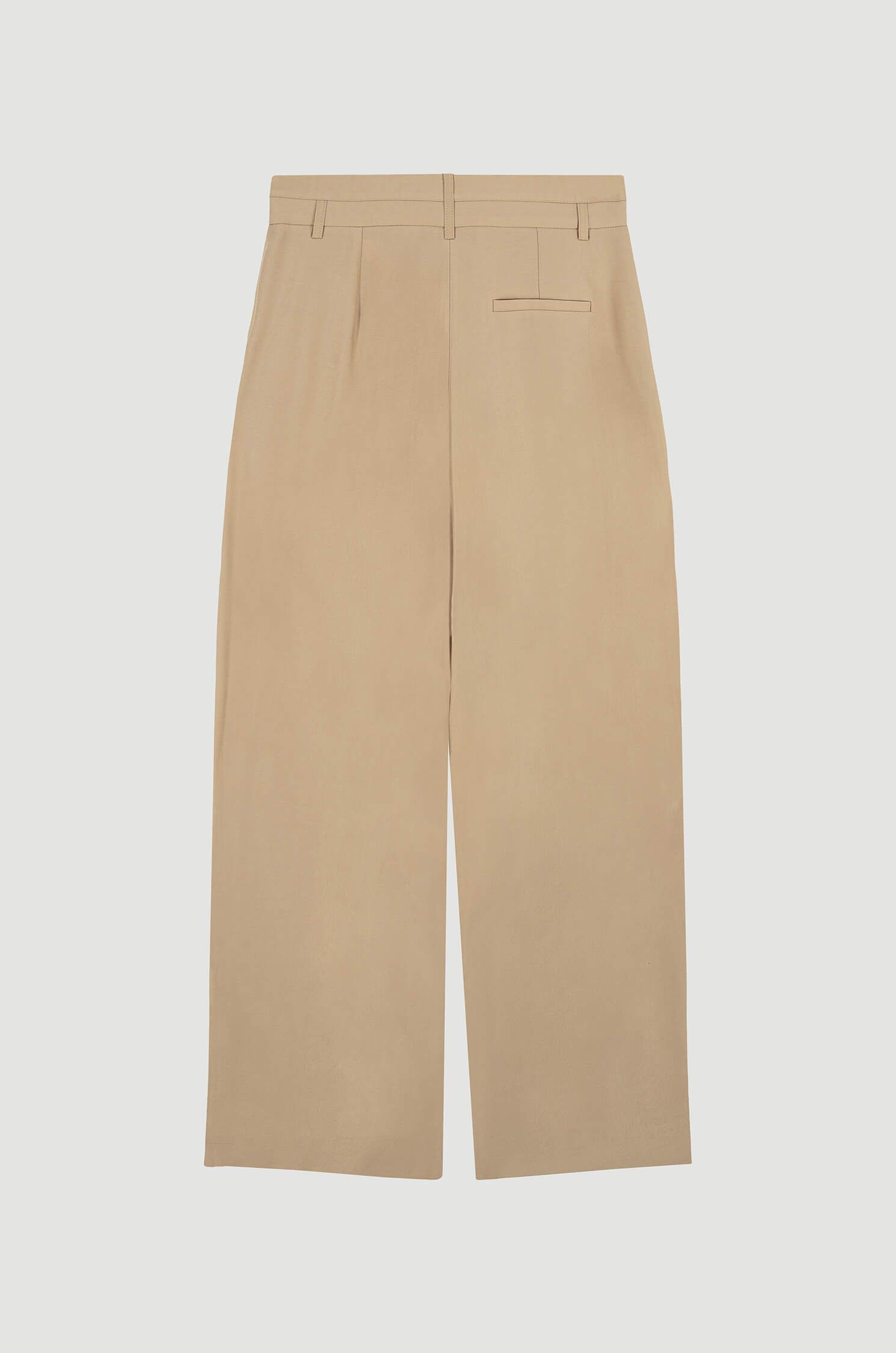 Szerokie spodnie z połyskującej tkaniny Solar Obraz 6