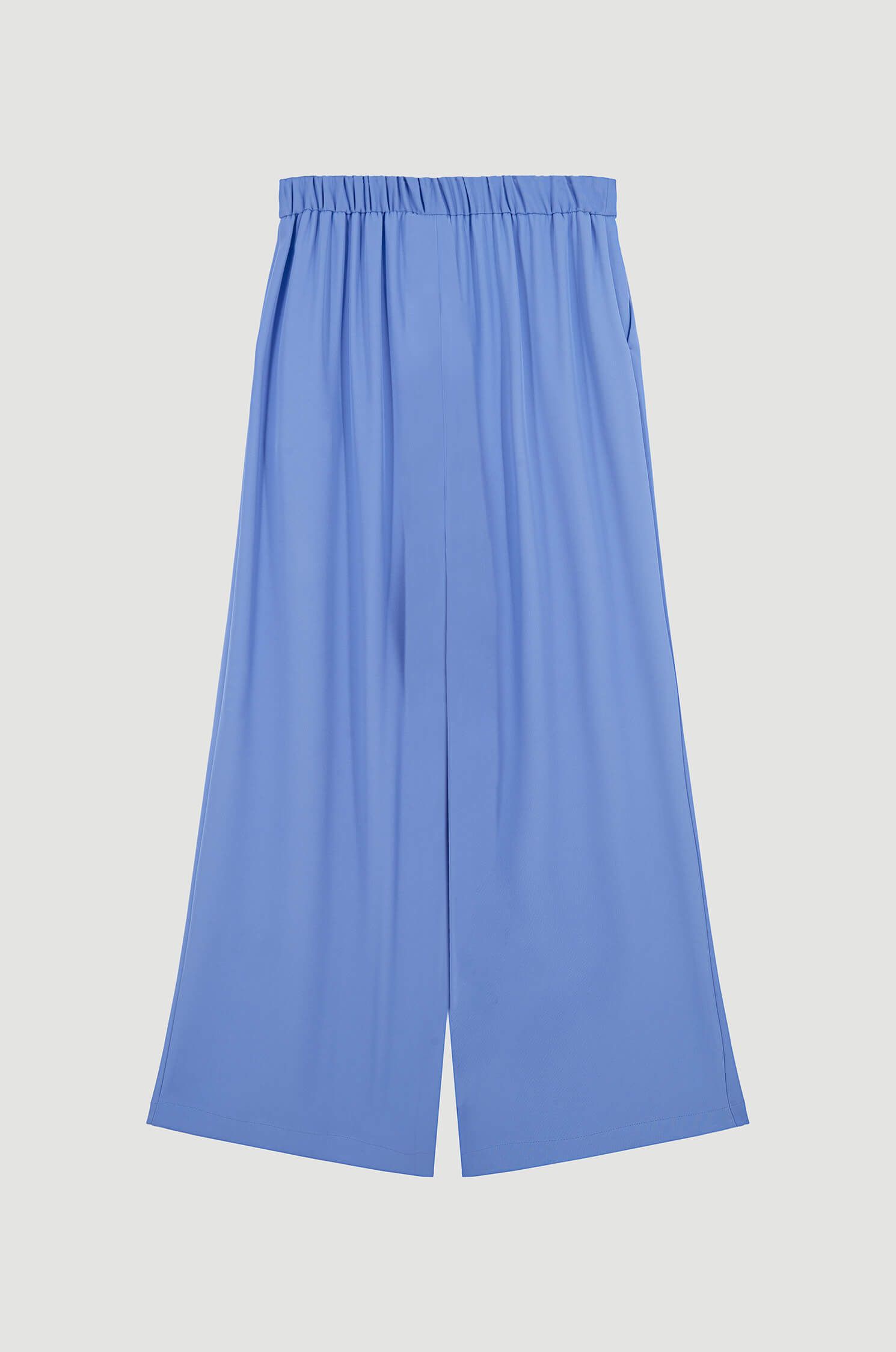 Satynowe spodnie w kolorze lawendowym Solar Obraz 5