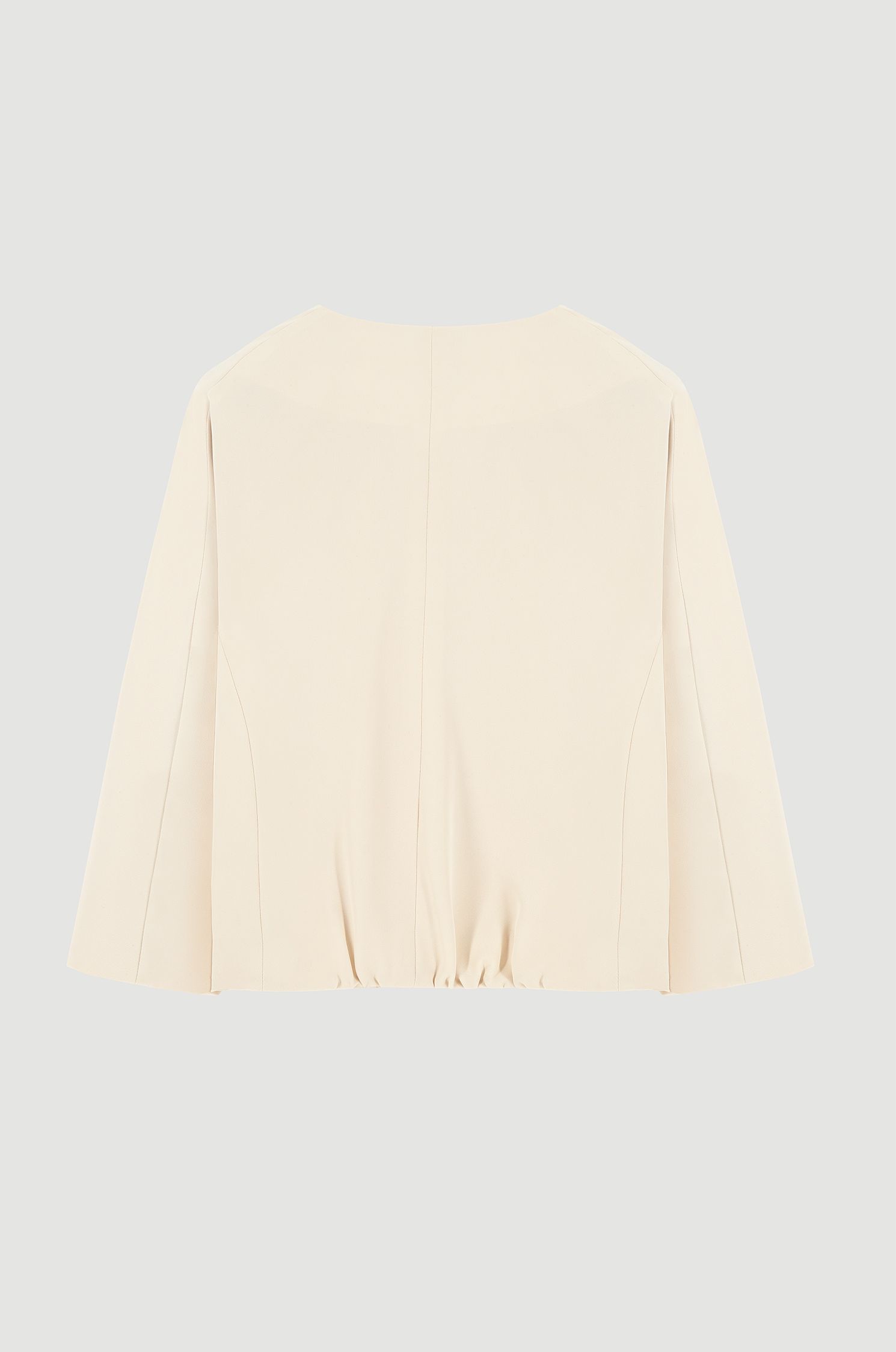 Lekka kurtka w kolorze ecru Solar Obraz 4