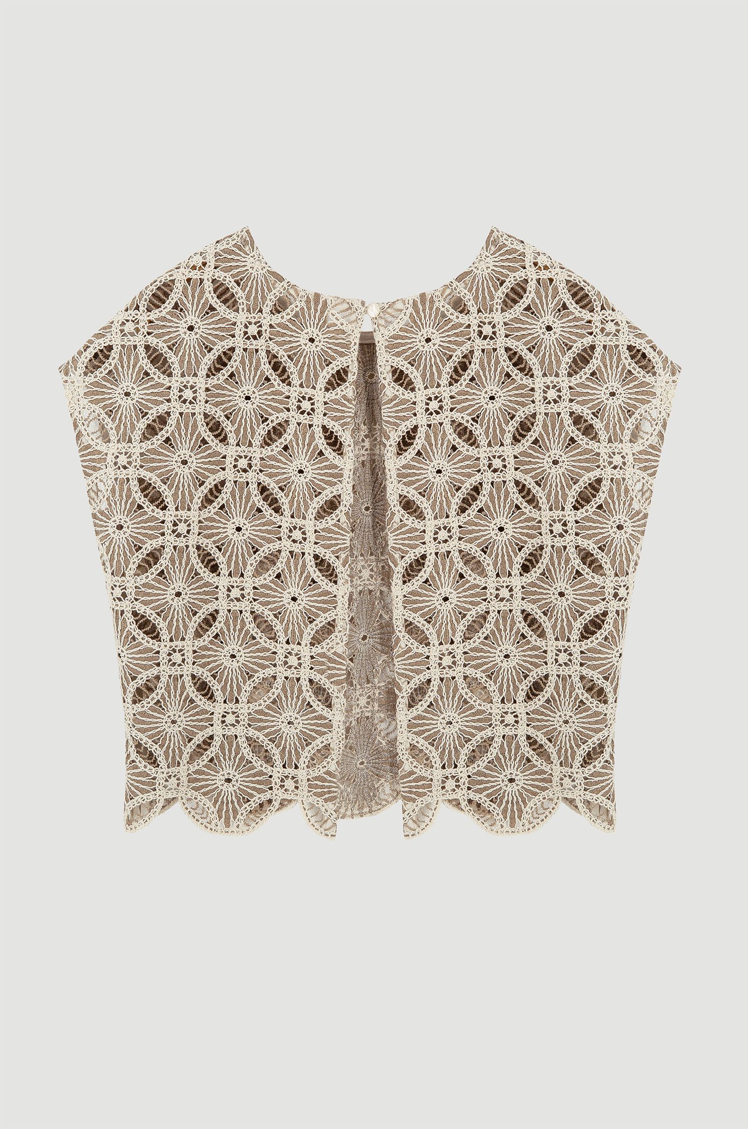 Sukienka z ażurowym topem Solar Obraz 6