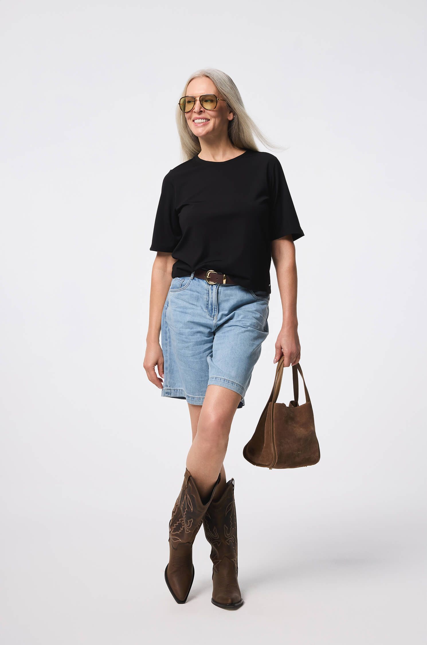 Bluzka z krótkim rękawem Solar Obraz 2