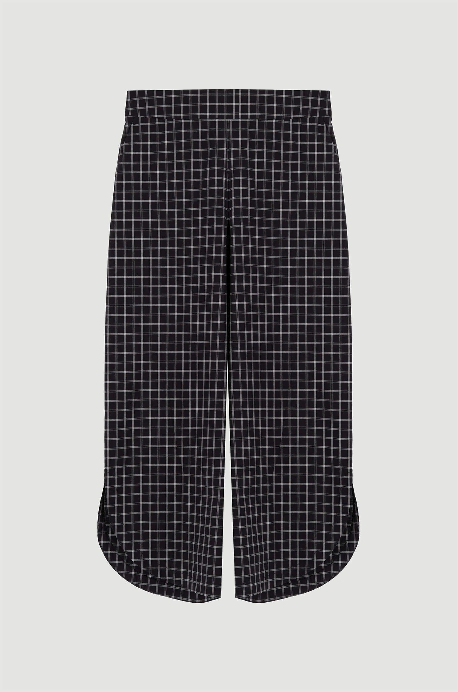 Bawełniane kuloty w kratę Solar Obraz 2