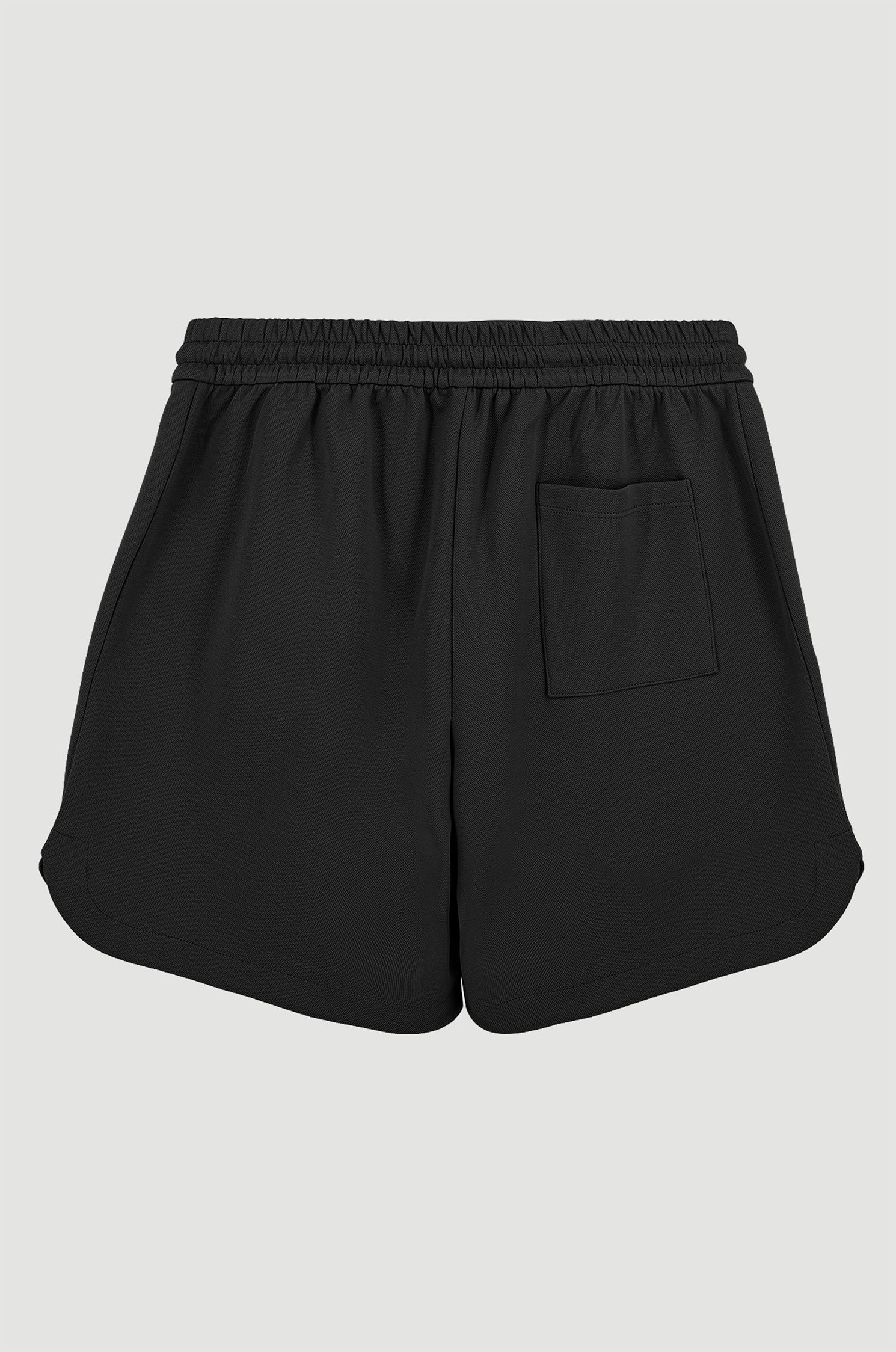 Dzianinowe szorty z wiązaniem w talii Solar Obraz 6