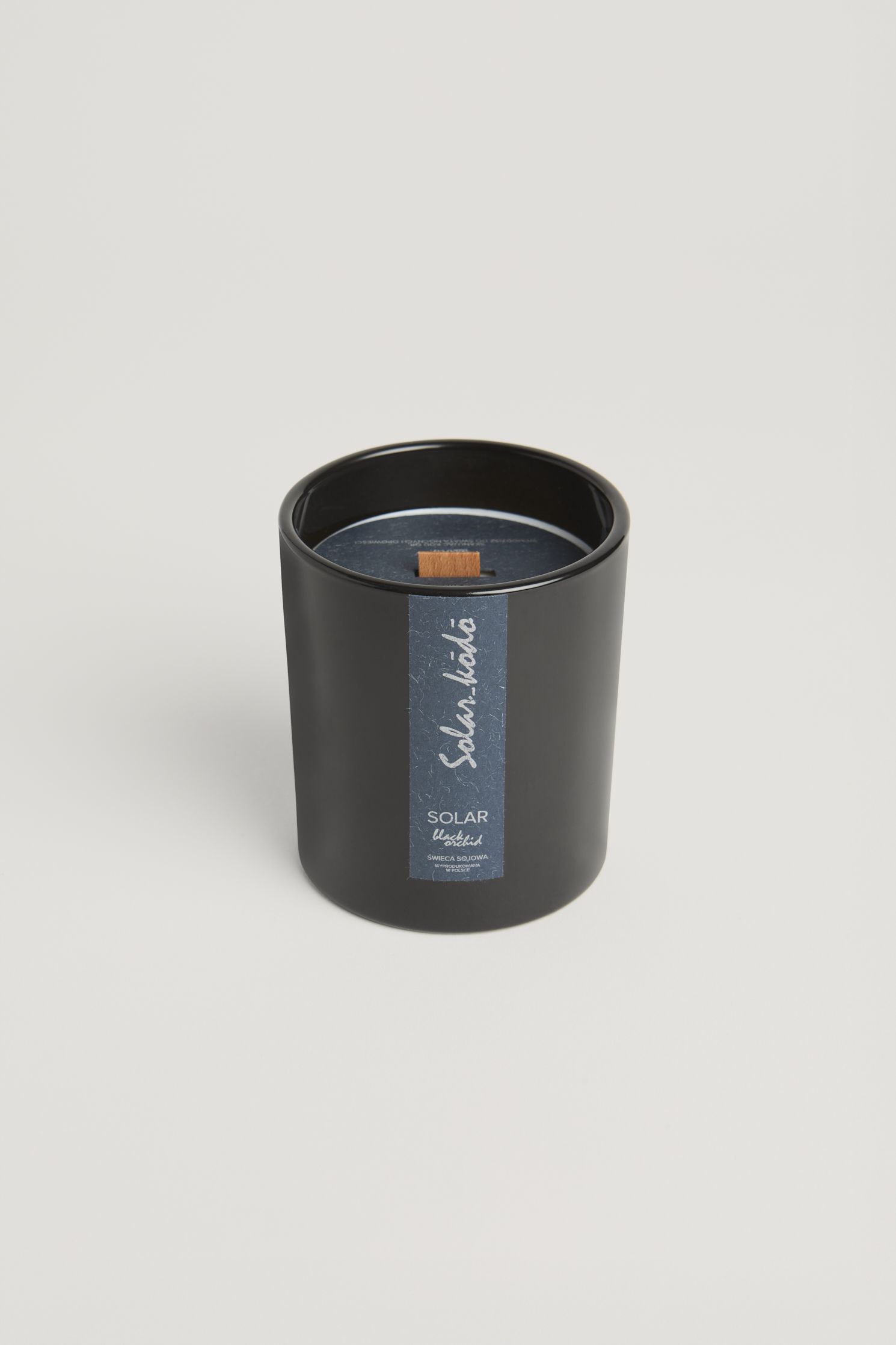 Sojowa świeca black orchid Solar Obraz 1