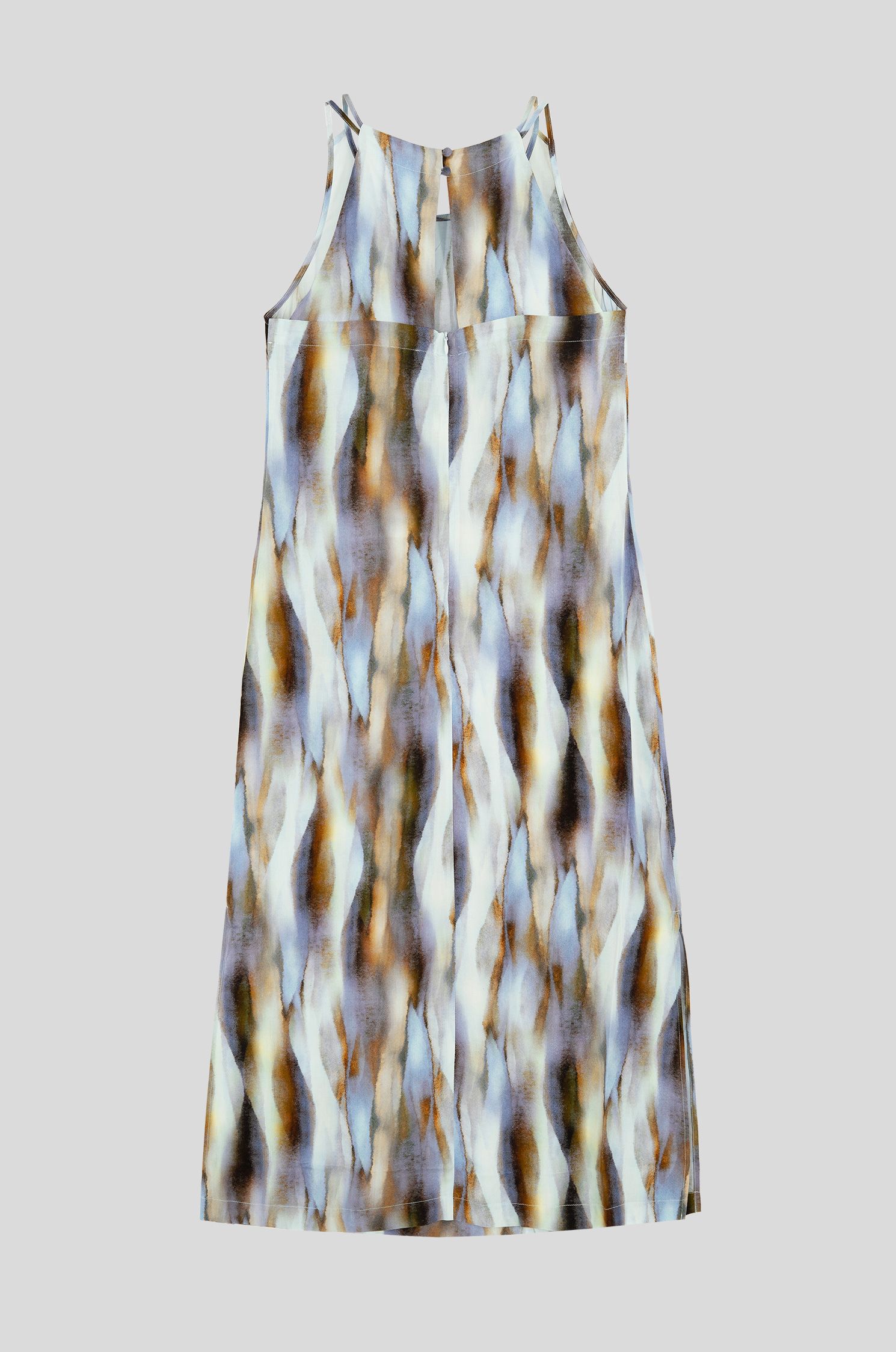 Wiskozowa sukienka z printem Solar Obraz 5