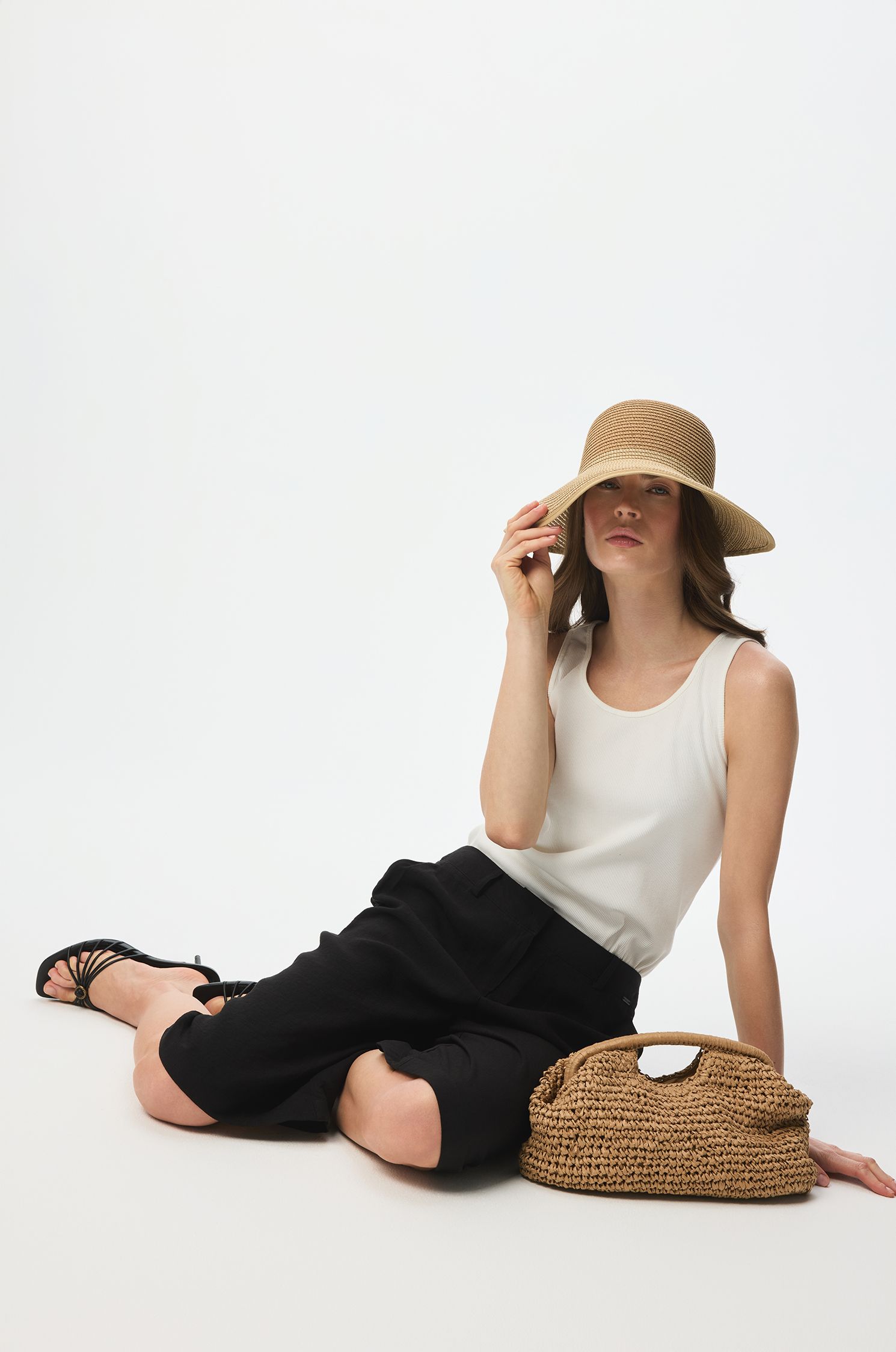 Szorty z wiskozy Solar Obraz 4