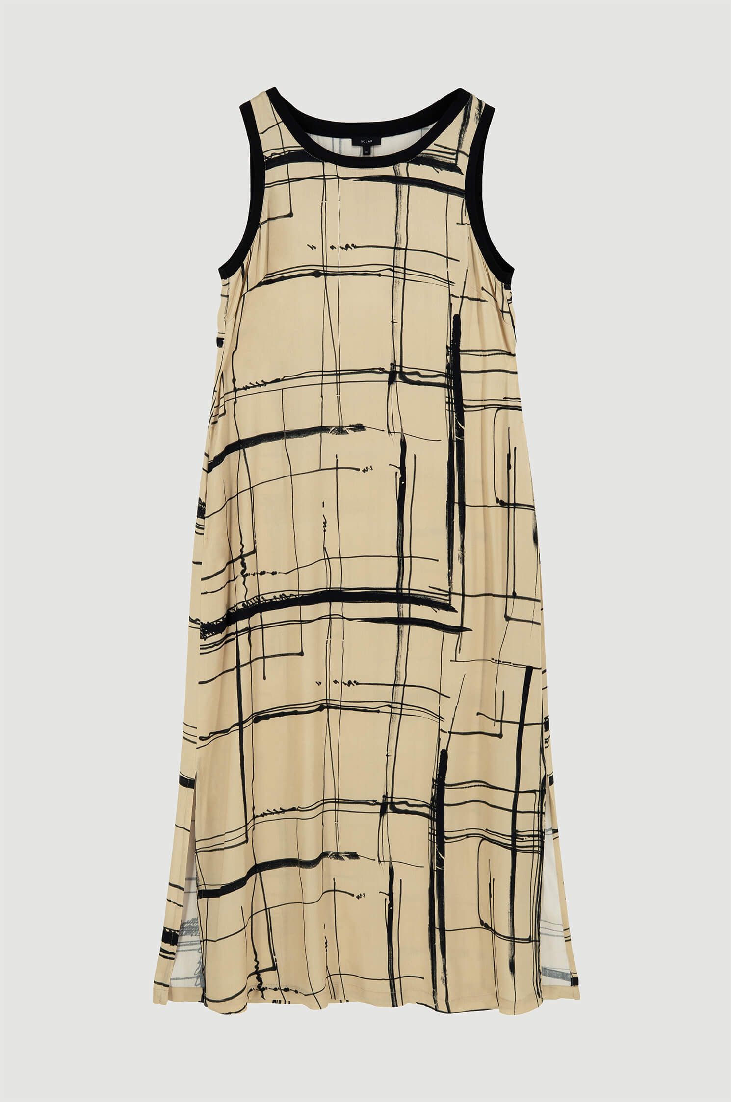 Wiskozowa sukienka midi z nadrukiem Solar Obraz 5