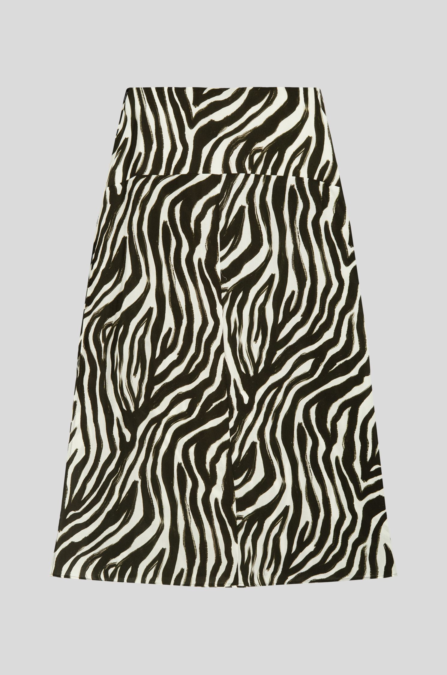 Wiskozowa spódnica ze zwierzęcym printem Solar Obraz 5