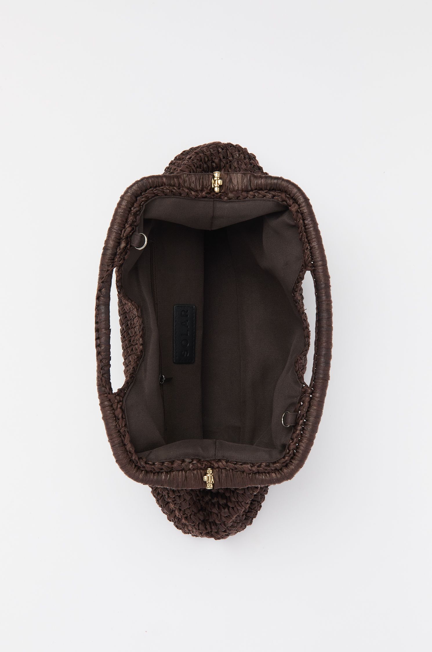 Pleciona torebka z uchwytem Solar Obraz 3