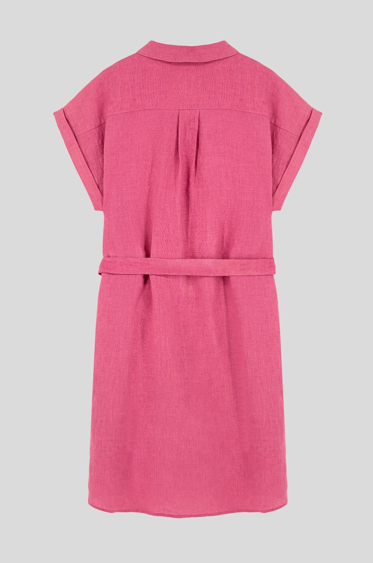 Sukienka lniana z dodatkowym paskiem Solar Obraz 5