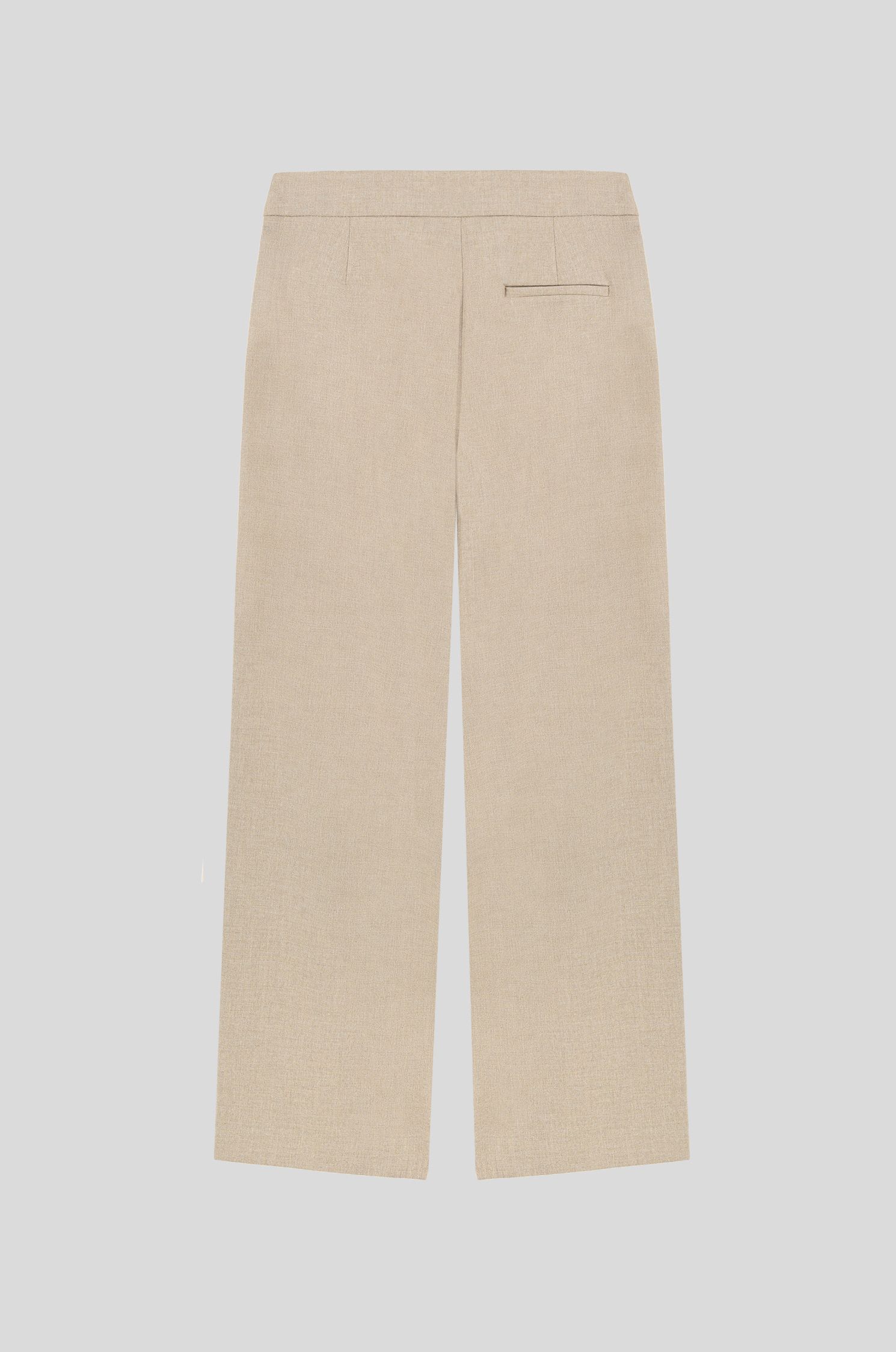 Eleganckie spodnie z szeroką nogawką Solar Obraz 2