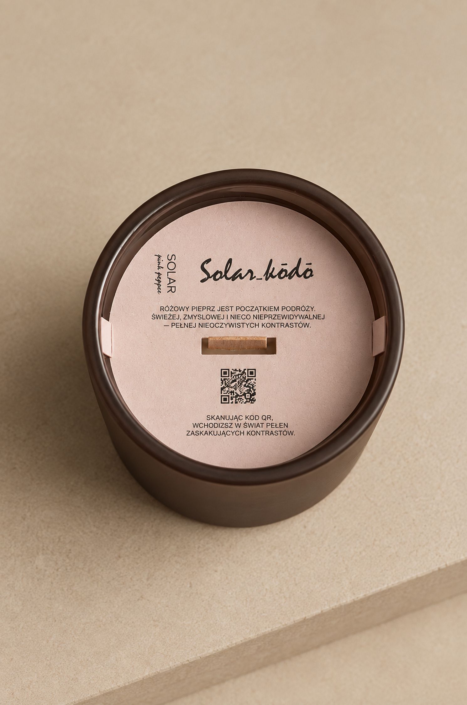 świeca sojowa pink pepper Solar Obraz 2