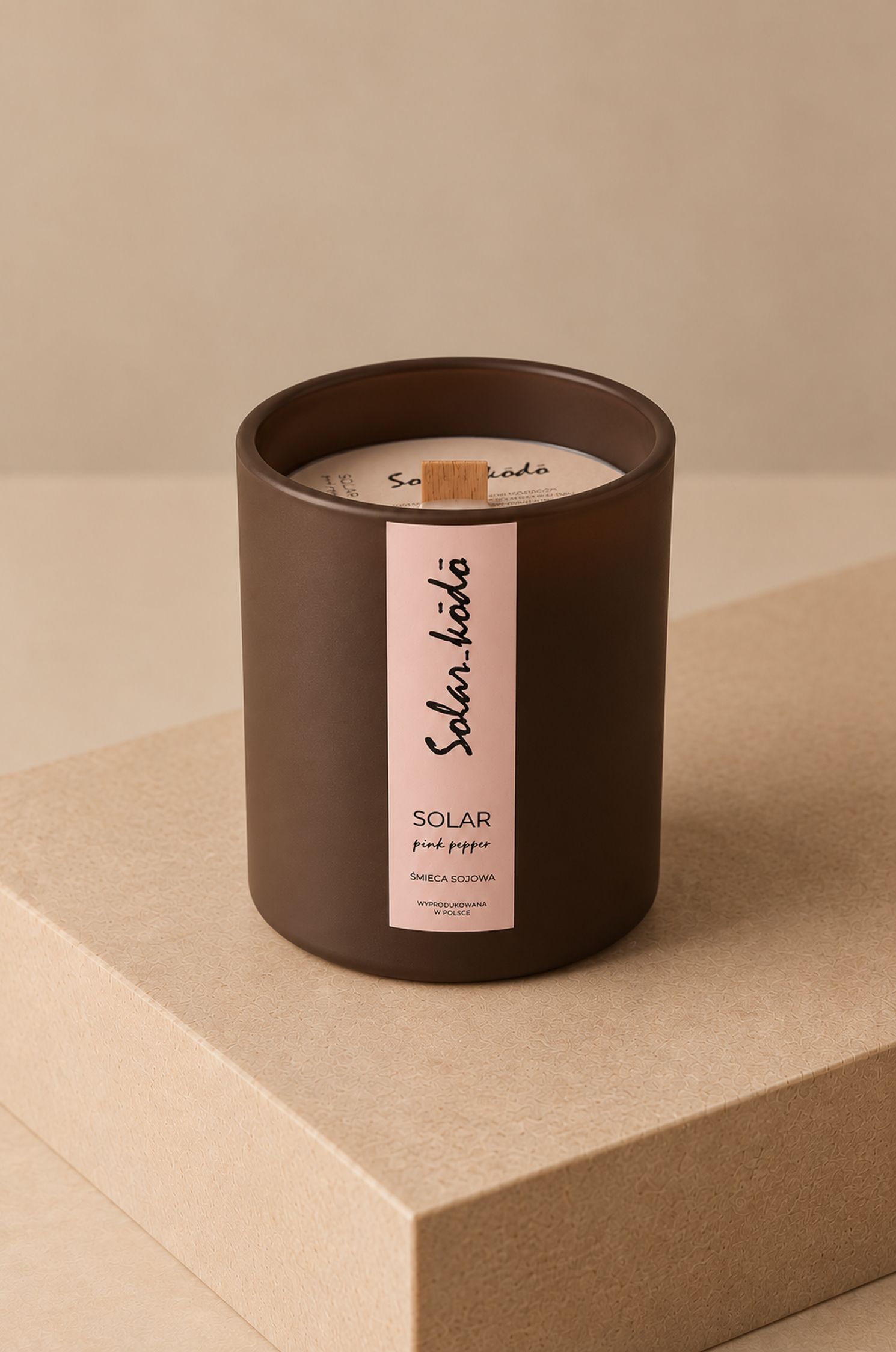 świeca sojowa pink pepper Solar Obraz 1