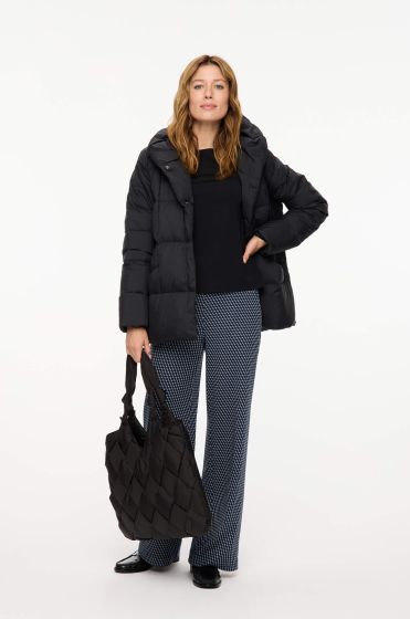 Wzorzyste spodnie trykotowe