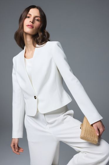 Krótka marynarka w kolorze ecru