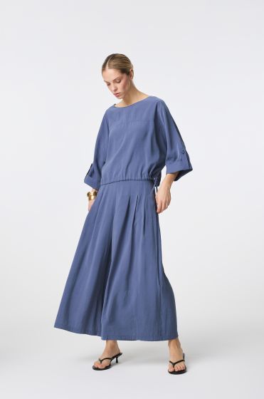 Spódnico-spodnie z elastyczną talią