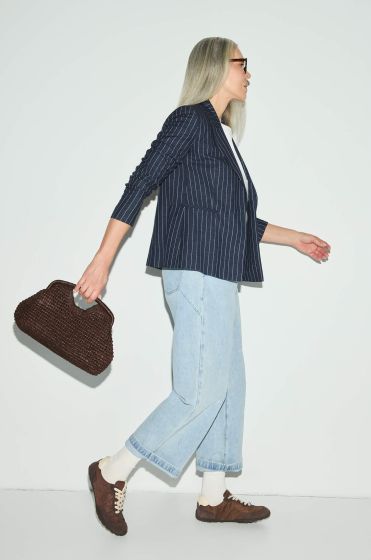 Pleciona torebka z uchwytem