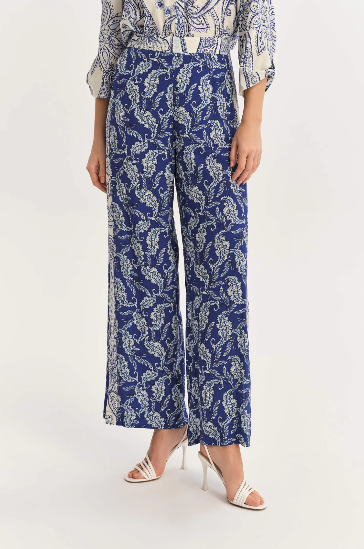 【NONCODE】24SS★ [NONCODE] Theo String Pants SPODNIE NOVA GRAFITOWY MELANŻ