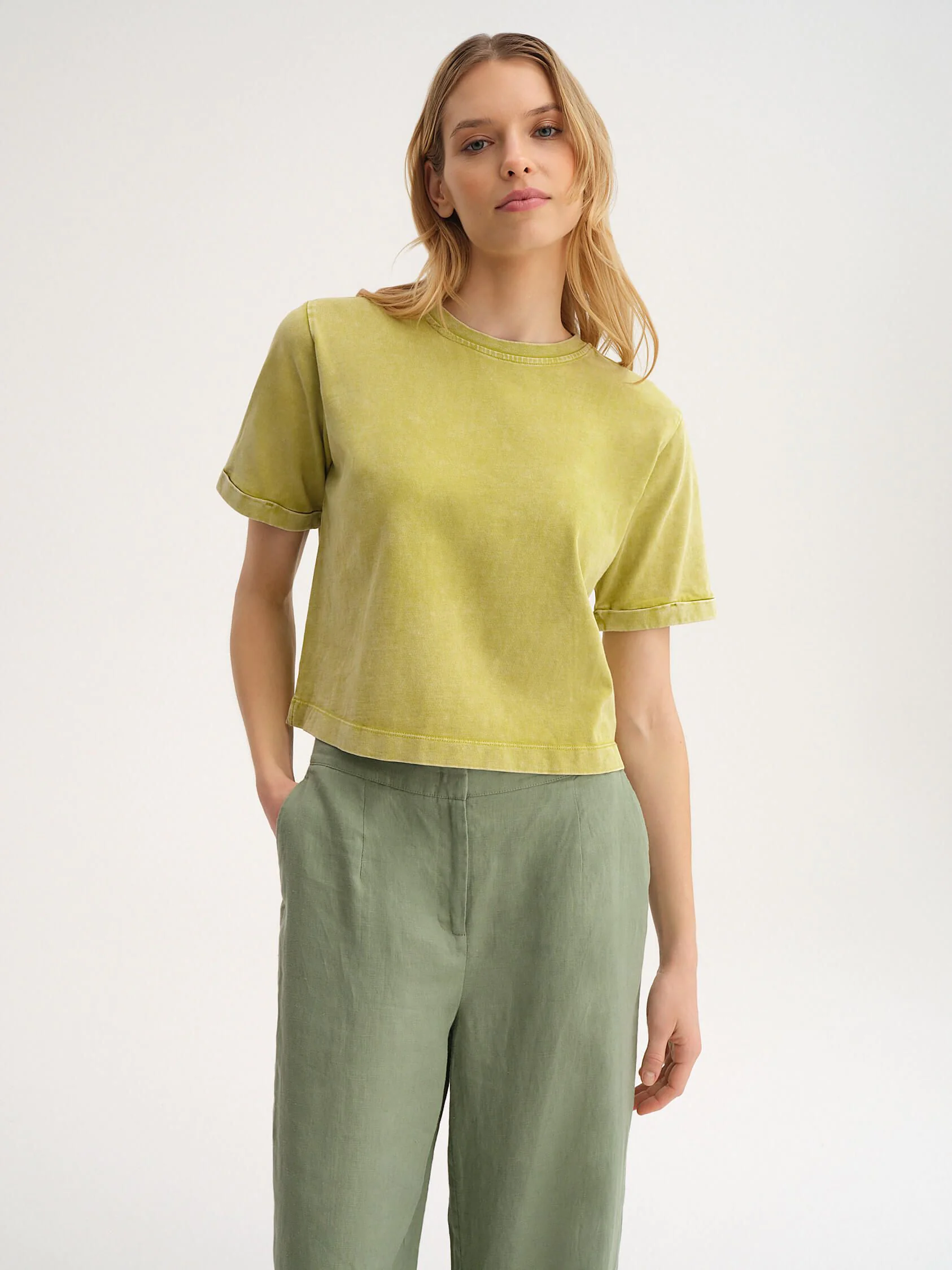 Bluza z efektem sprania Solar Obraz 2