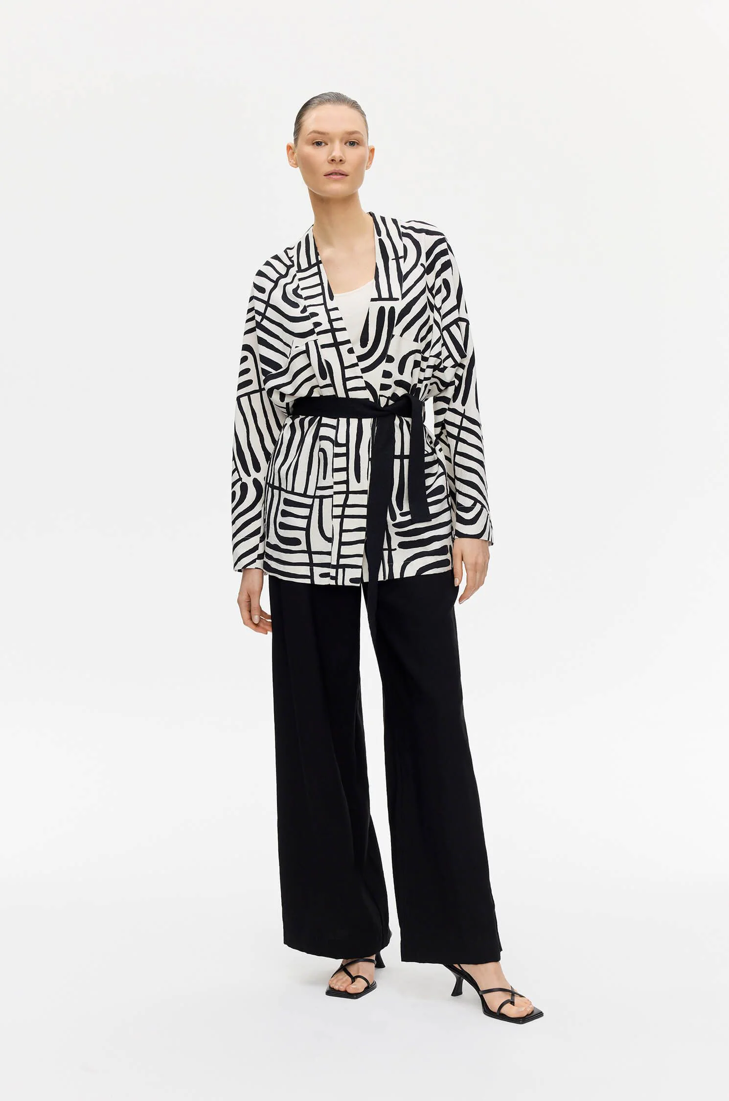 Wiskozowe kimono Solar Obraz 1