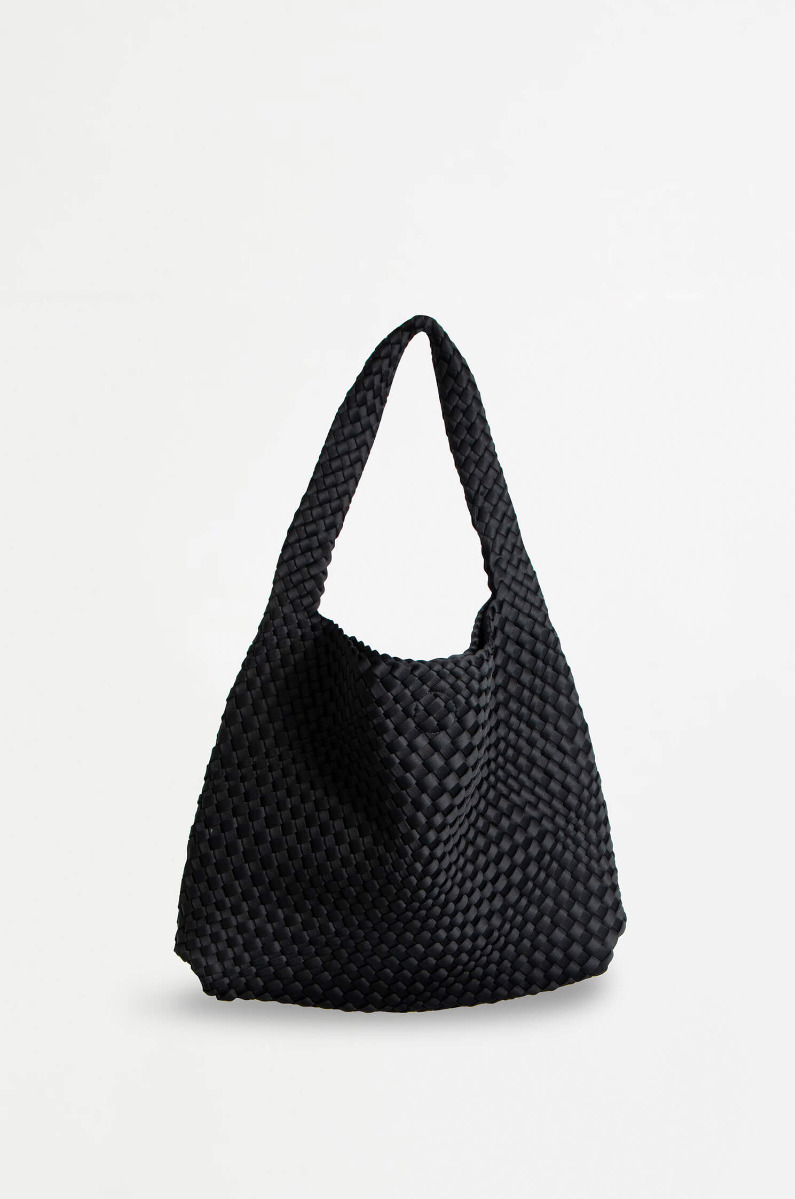 Czarna torba shopper