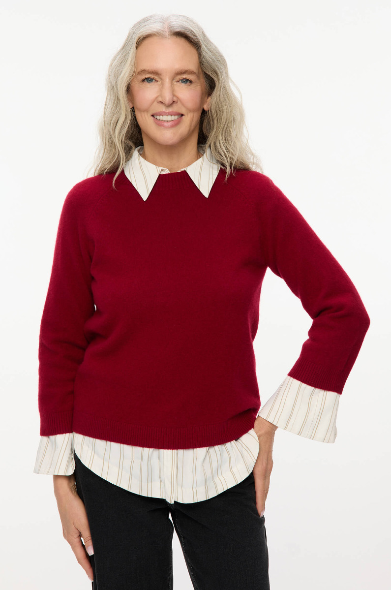 Sweter z wełny merino